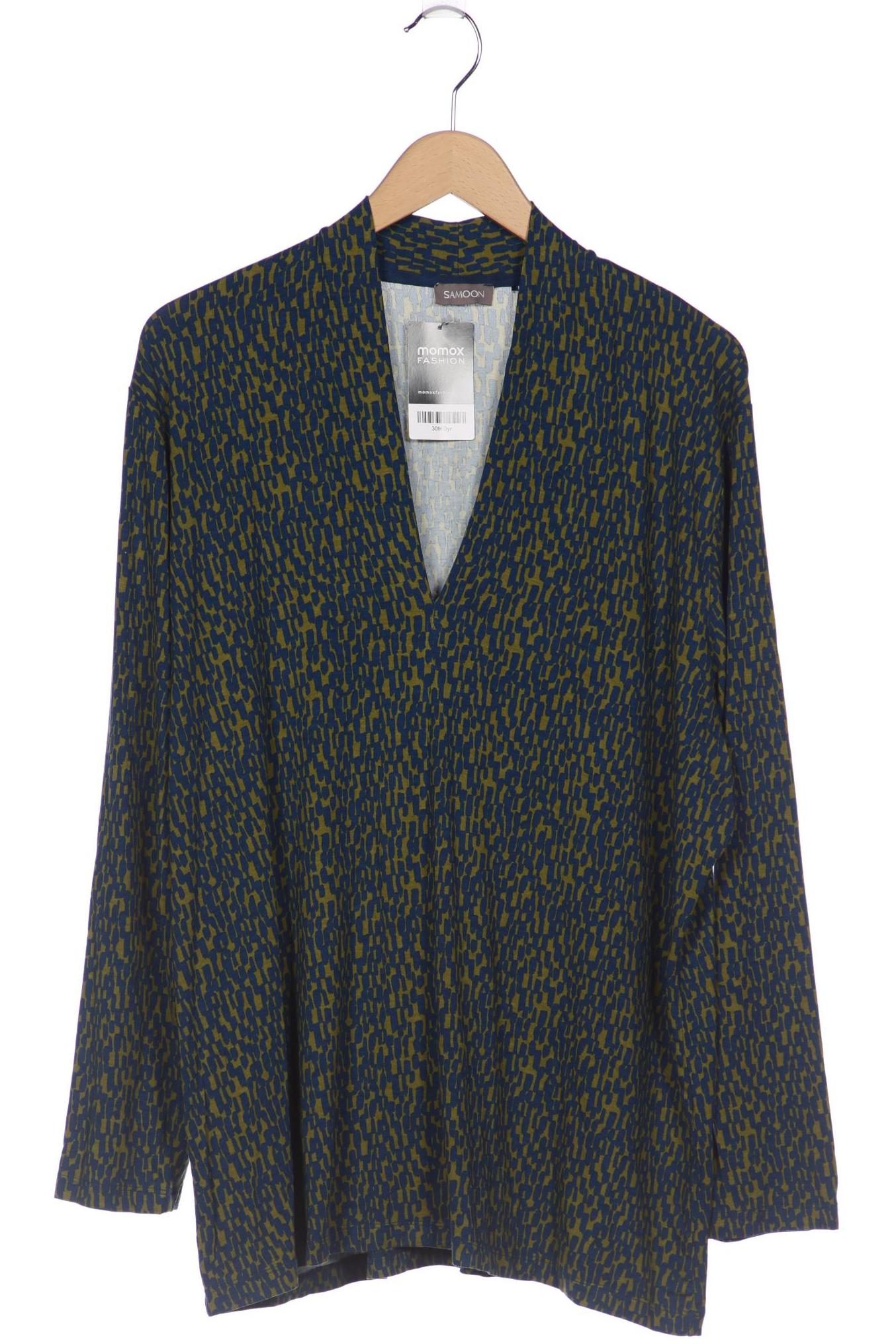 

Samoon by Gerry Weber Damen Langarmshirt, marineblau, Gr. 48