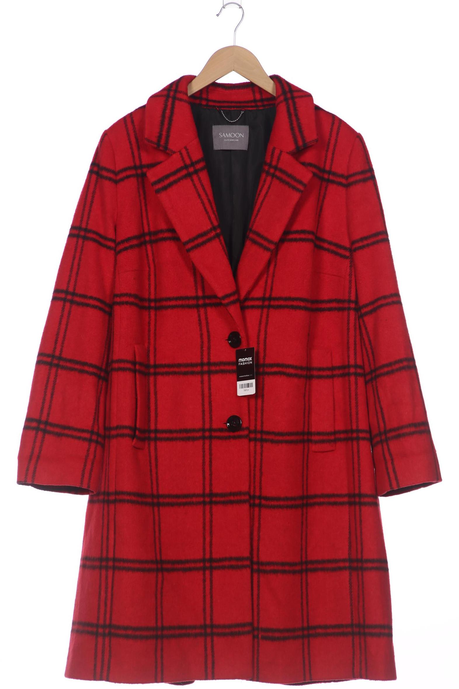 

Samoon by Gerry Weber Damen Mantel, rot, Gr. 48