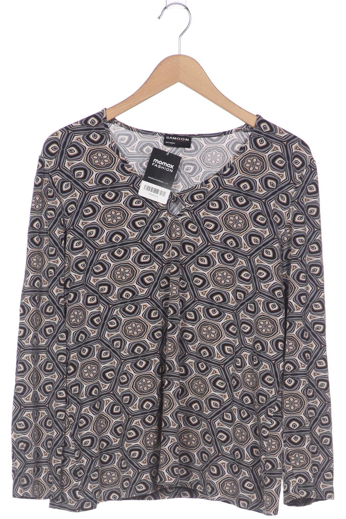

Samoon by Gerry Weber Damen Langarmshirt, grau, Gr. 44