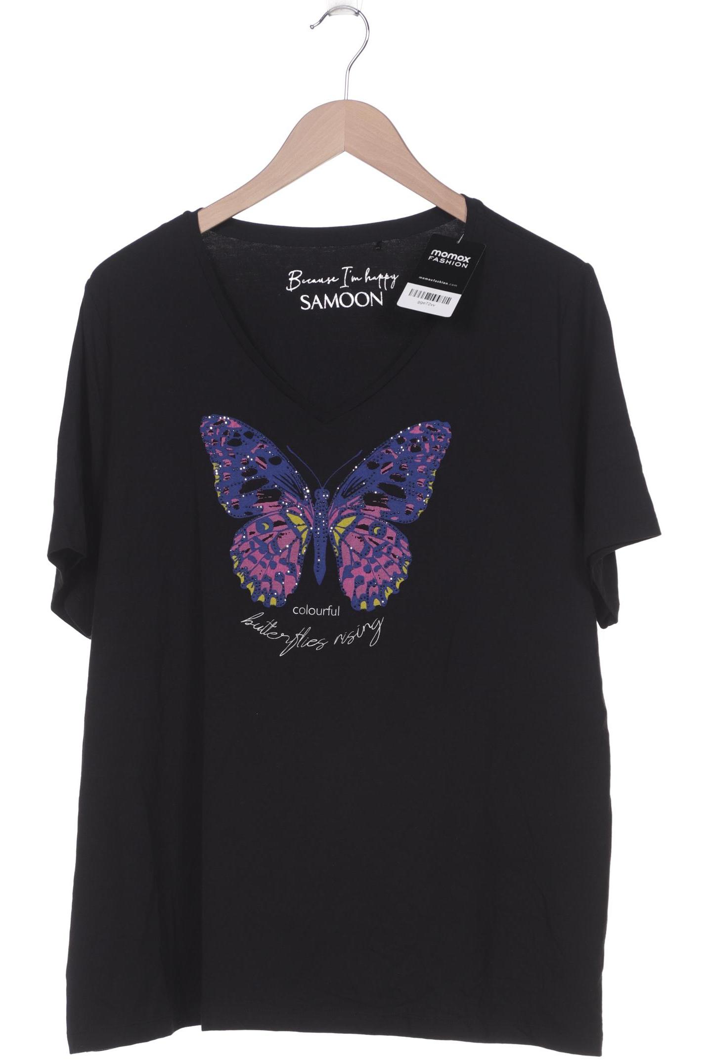 

Samoon by Gerry Weber Damen T-Shirt, schwarz, Gr. 50