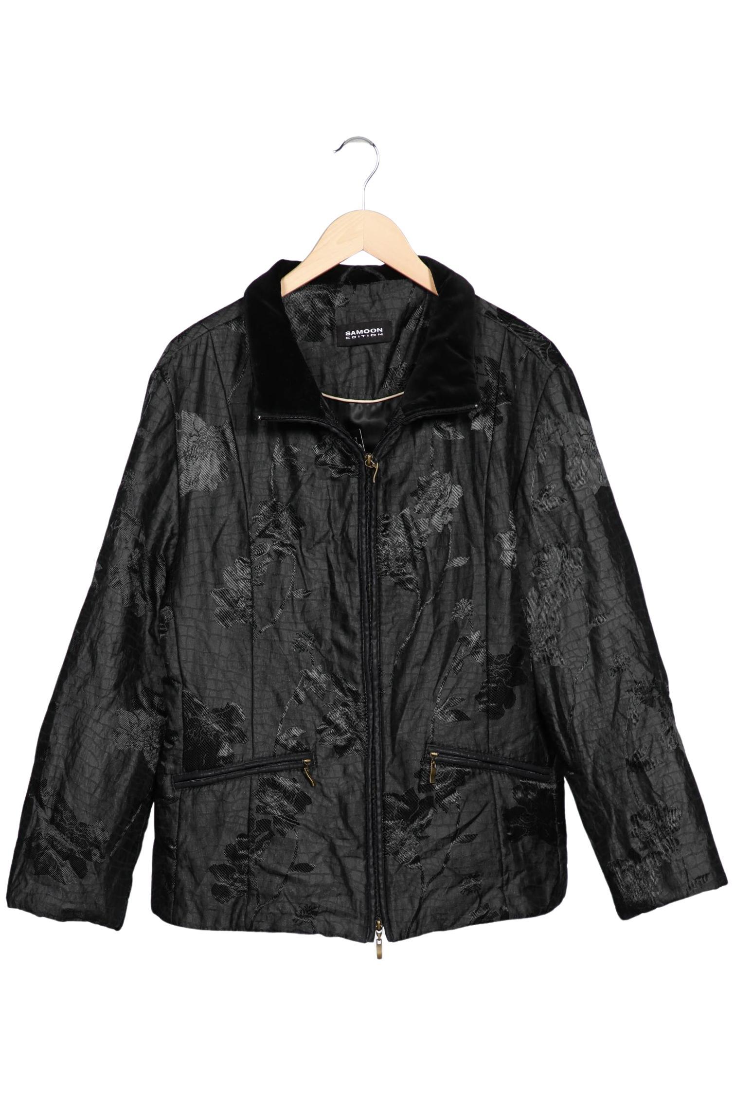 

Samoon by Gerry Weber Damen Jacke, schwarz, Gr. 44