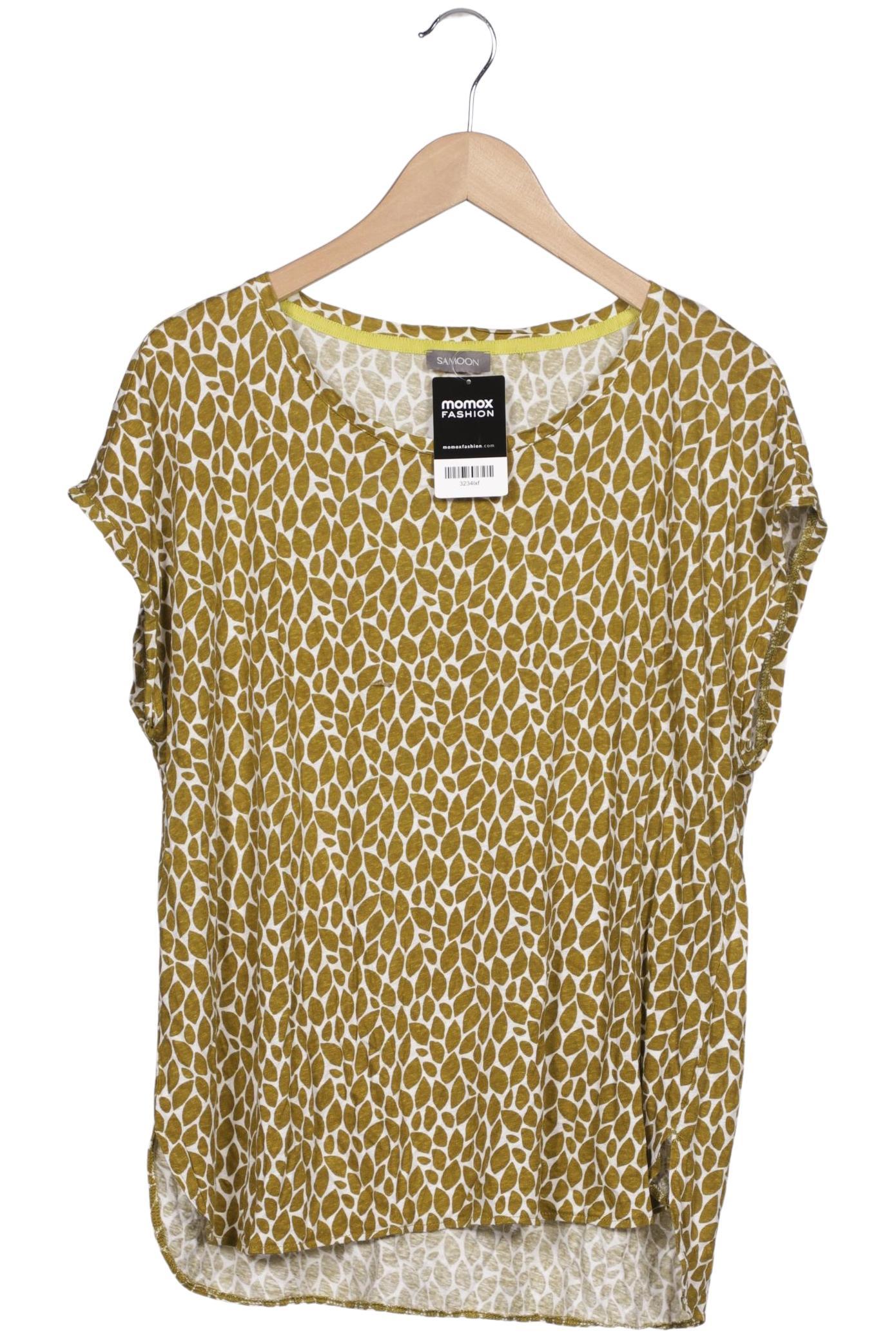 

Samoon by Gerry Weber Damen T-Shirt, grün, Gr. 44