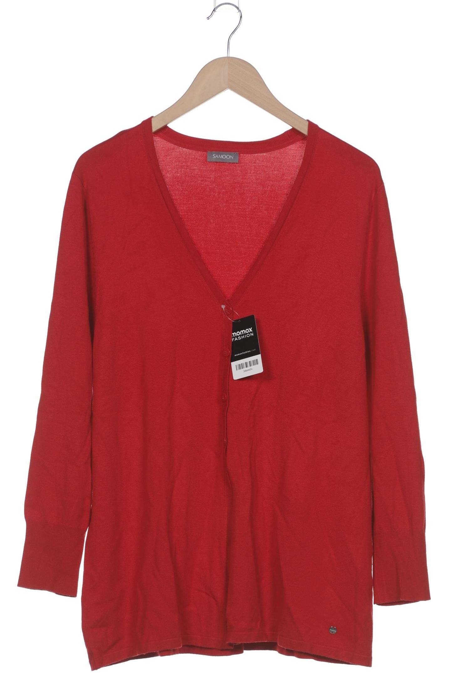 

Samoon by Gerry Weber Damen Strickjacke, rot, Gr. 42