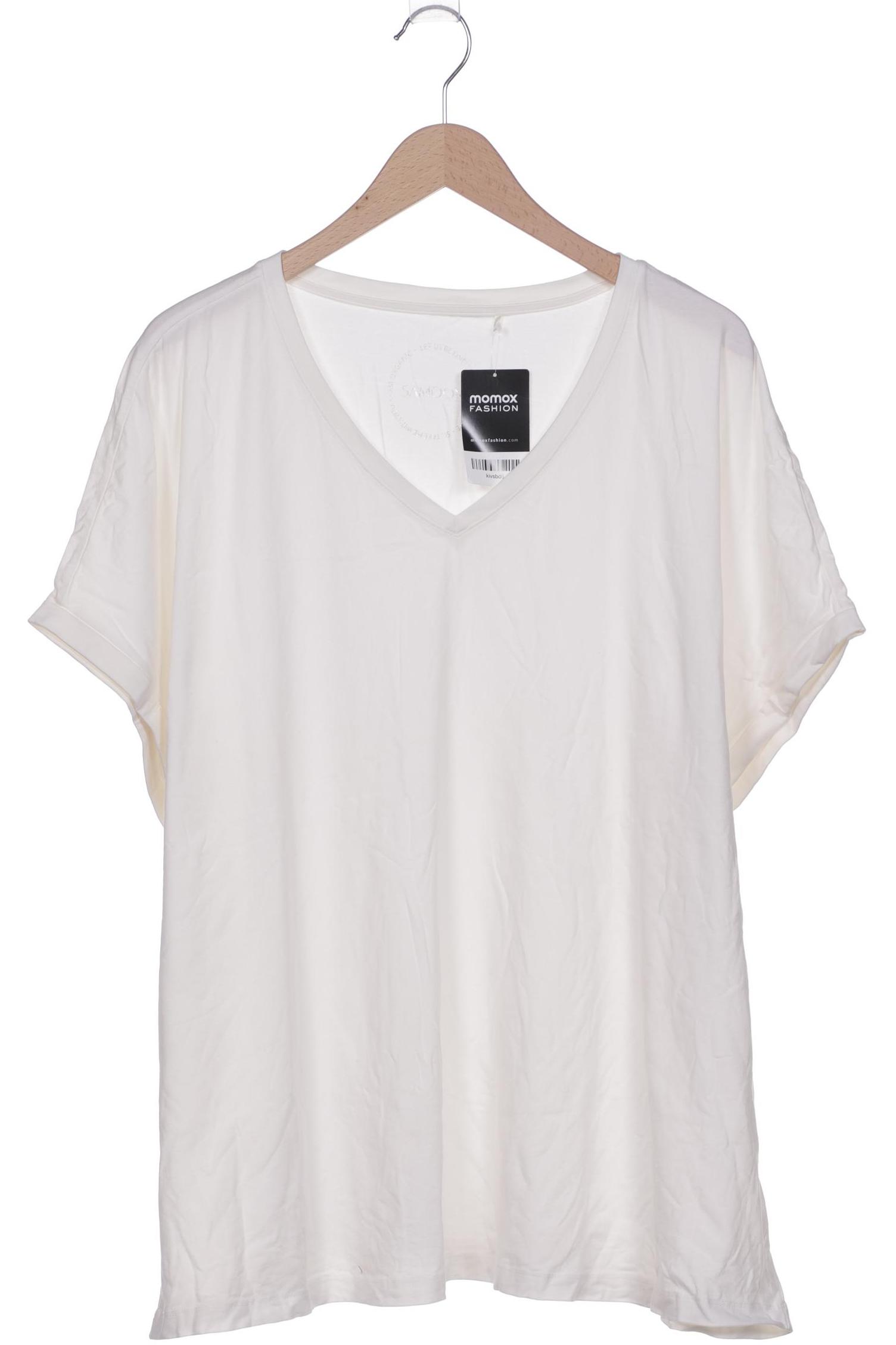 

Samoon by Gerry Weber Damen T-Shirt, cremeweiß, Gr. 52