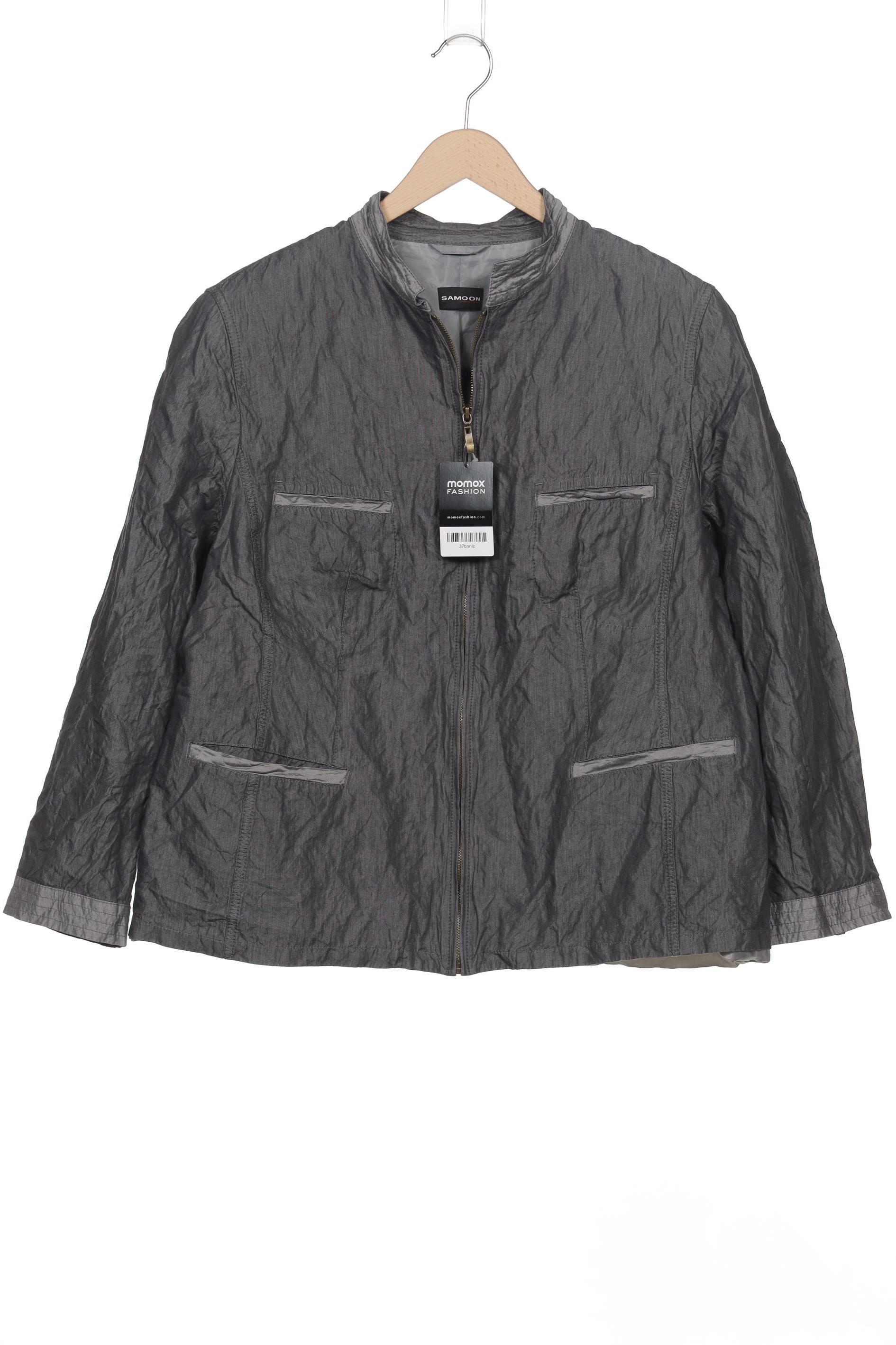 

Samoon by Gerry Weber Damen Jacke, grau, Gr. 48