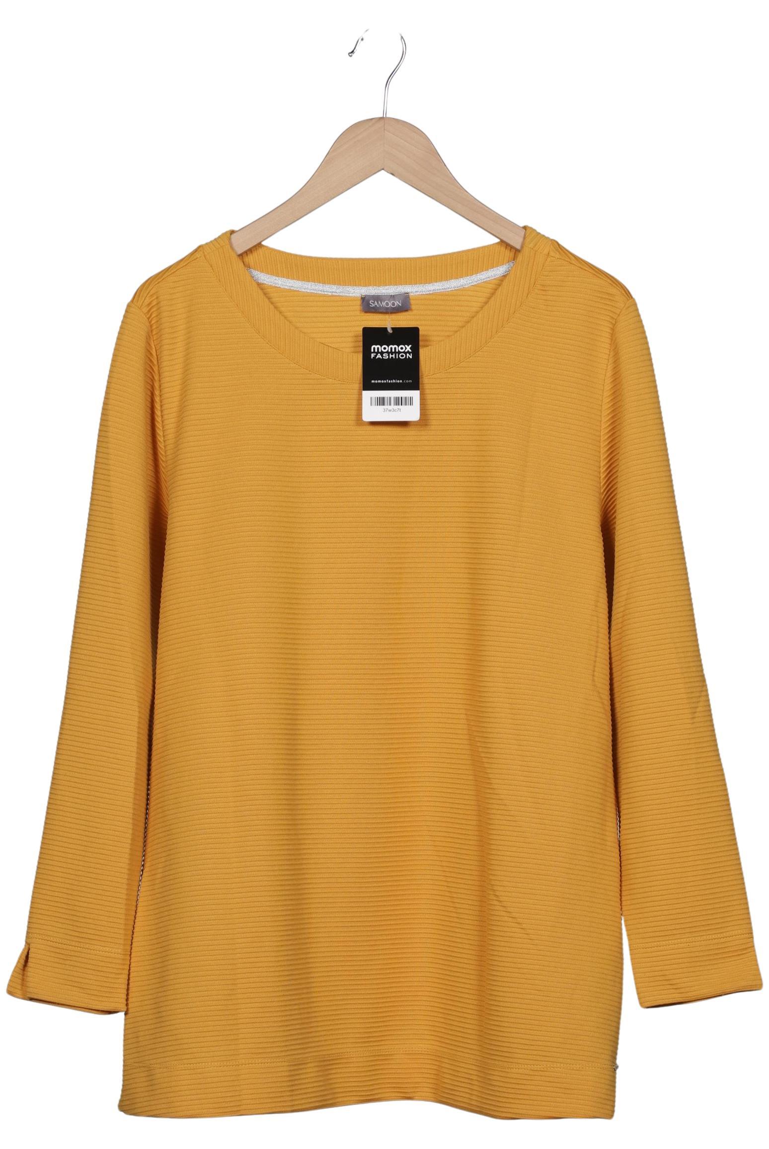 

Samoon by Gerry Weber Damen Sweatshirt, gelb, Gr. 48