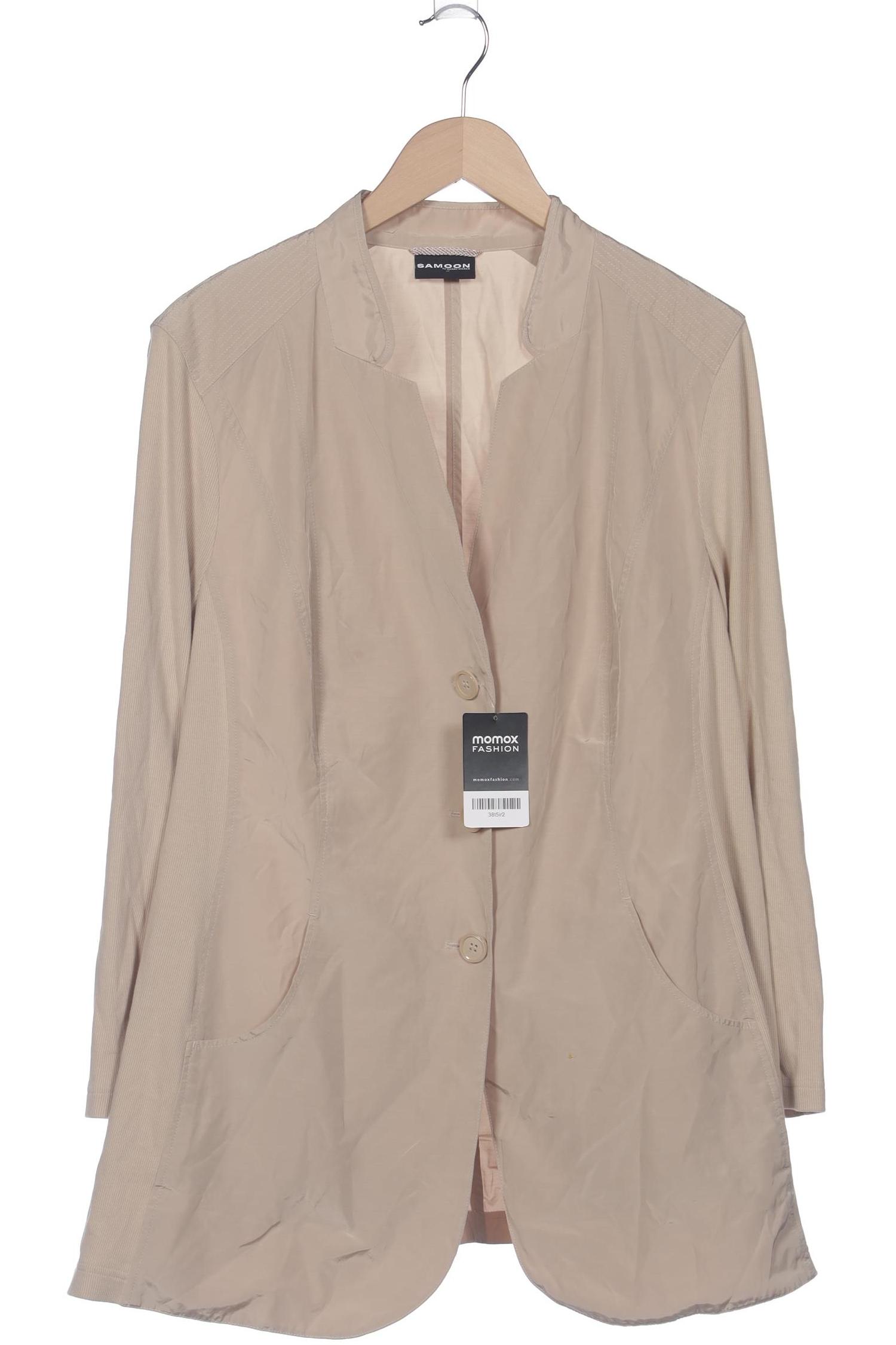 

Samoon by Gerry Weber Damen Jacke, beige, Gr. 48