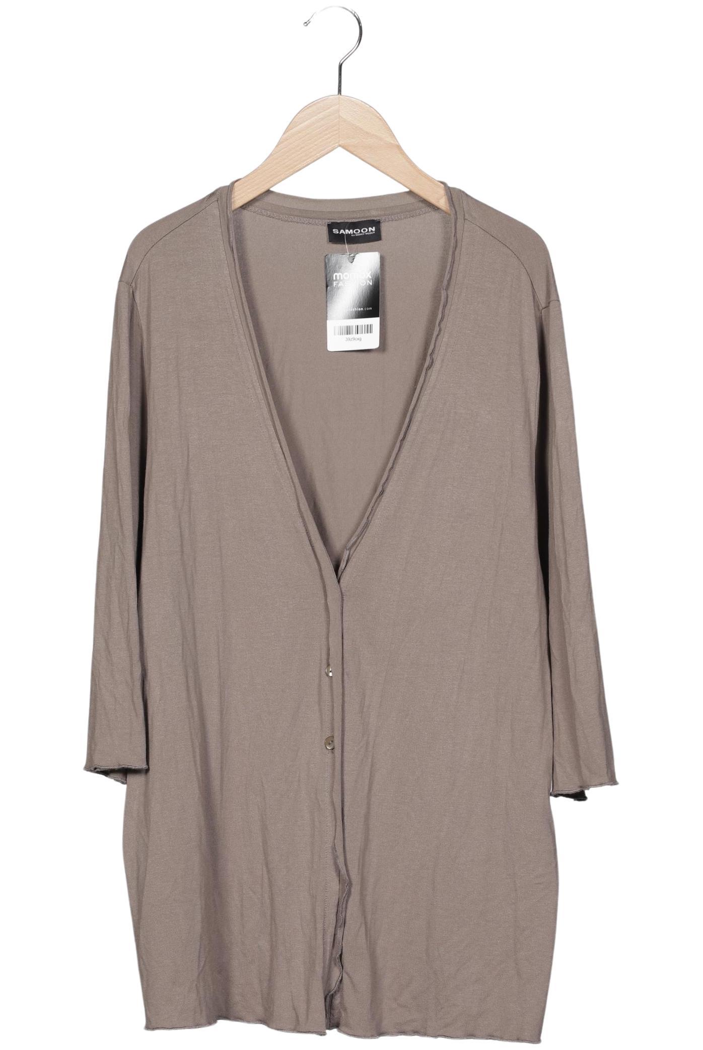 

Samoon by Gerry Weber Damen Strickjacke, braun, Gr. 44