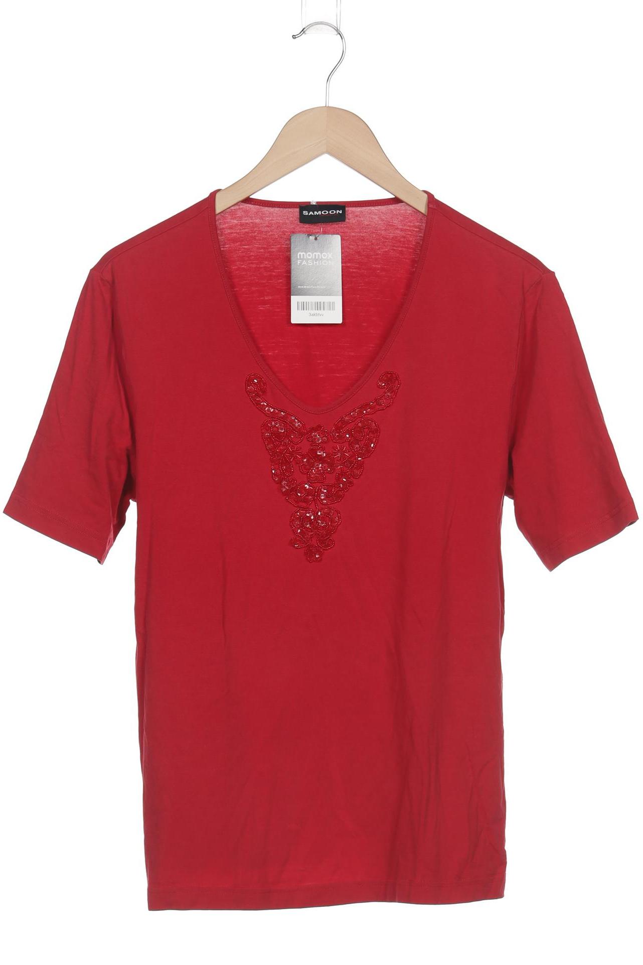 

Samoon by Gerry Weber Damen T-Shirt, rot, Gr. 44