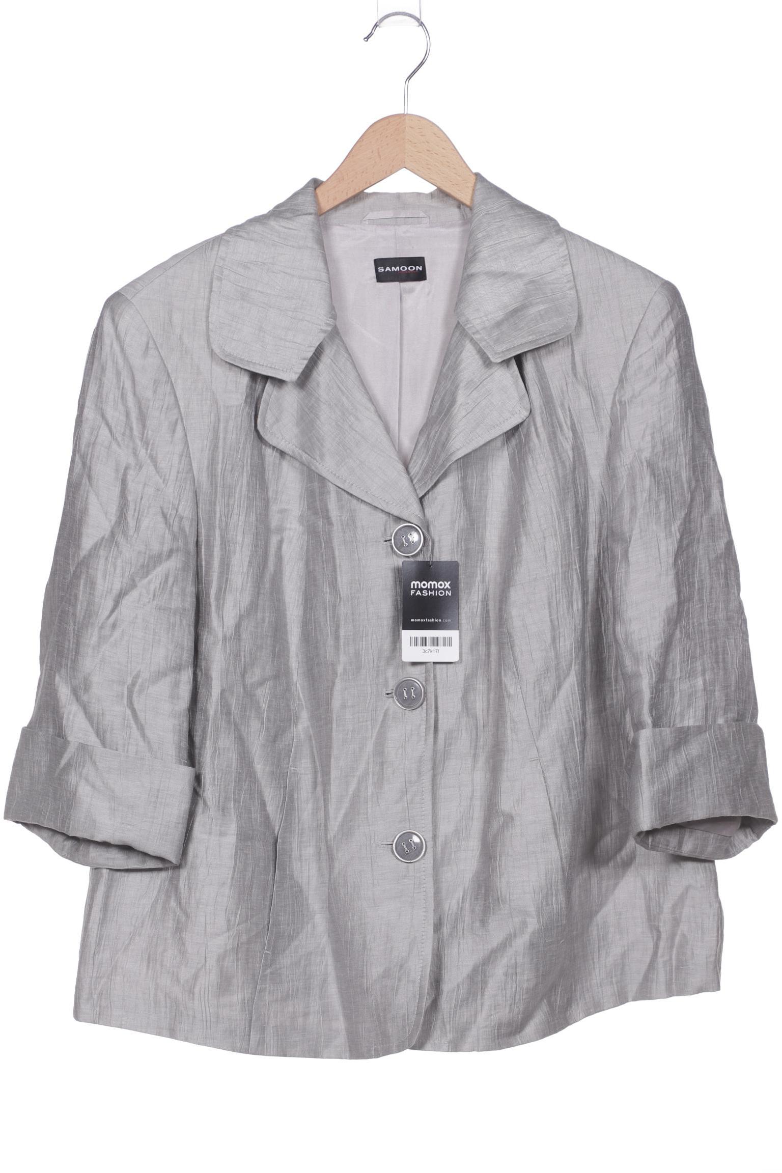 

Samoon by Gerry Weber Damen Jacke, grau, Gr. 46