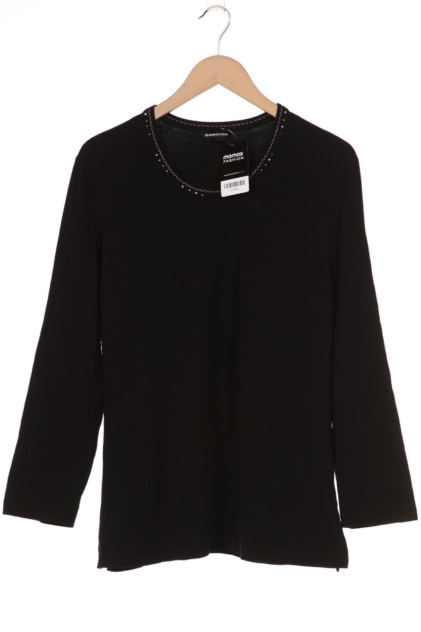 

SAMOON by Gerry Weber Damen Langarmshirt, schwarz