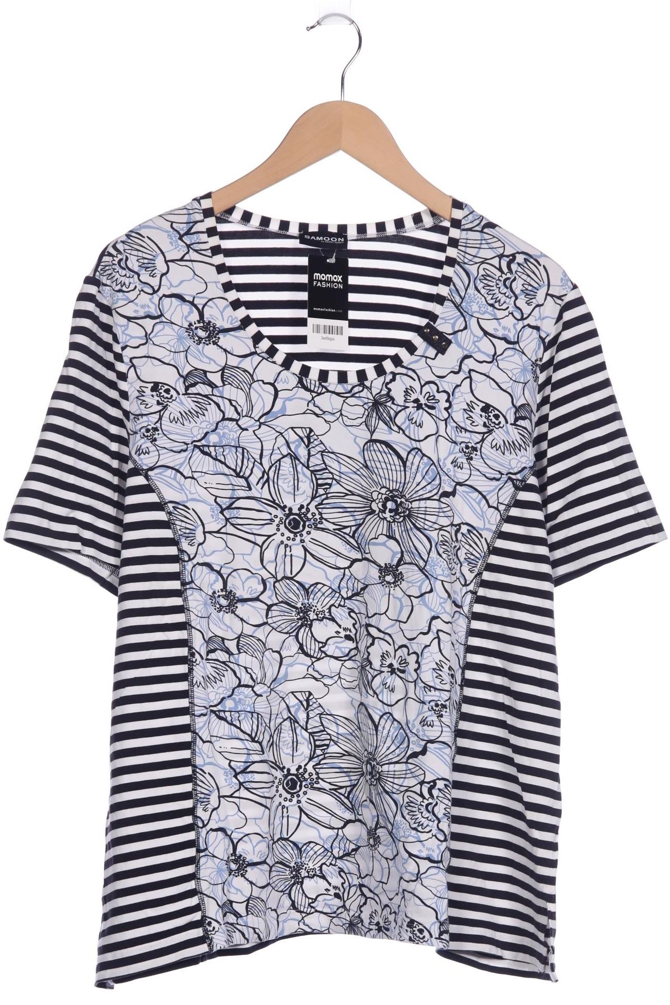 

Samoon by Gerry Weber Damen T-Shirt, weiß, Gr. 50