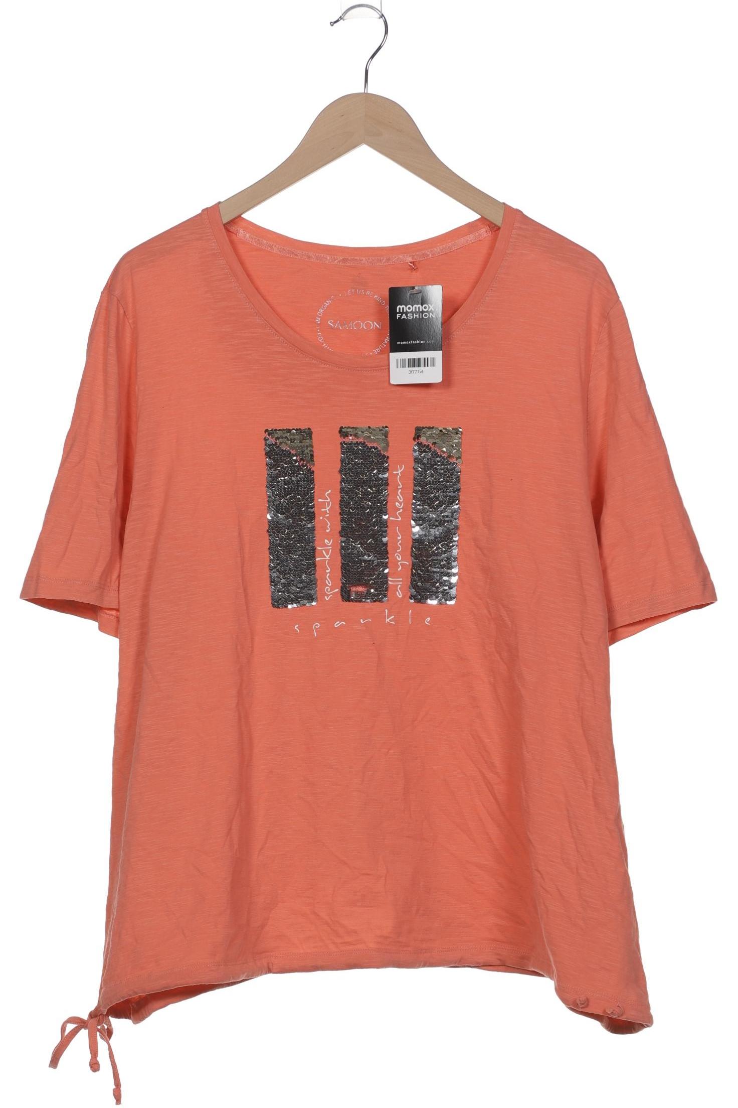 

Samoon by Gerry Weber Damen T-Shirt, orange, Gr. 52