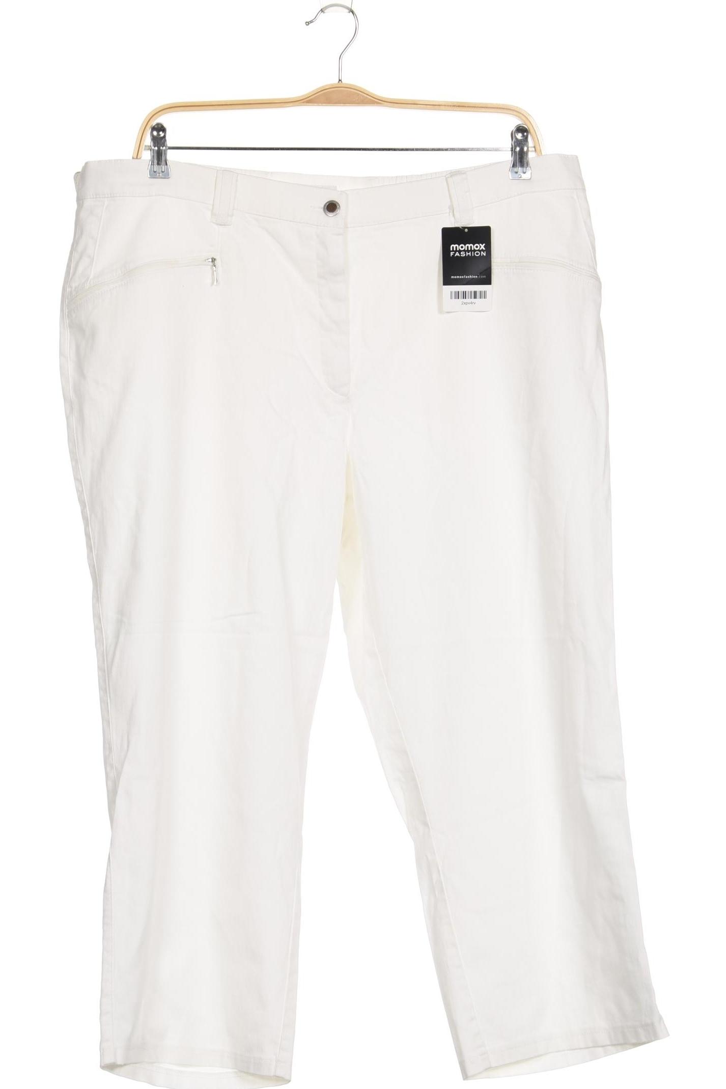 

Samoon by Gerry Weber Damen Stoffhose, weiß, Gr. 52