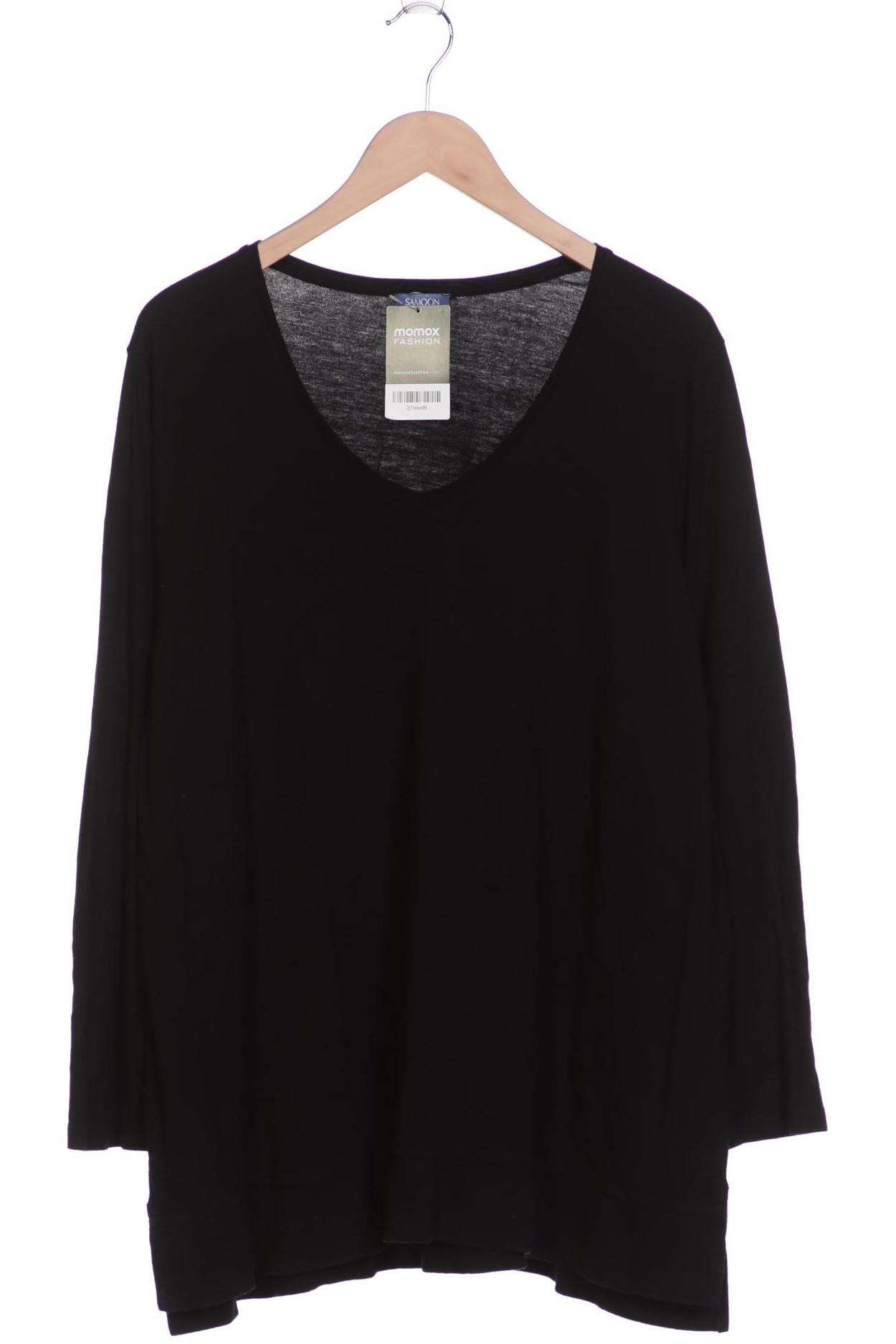 

SAMOON by Gerry Weber Damen Langarmshirt, schwarz