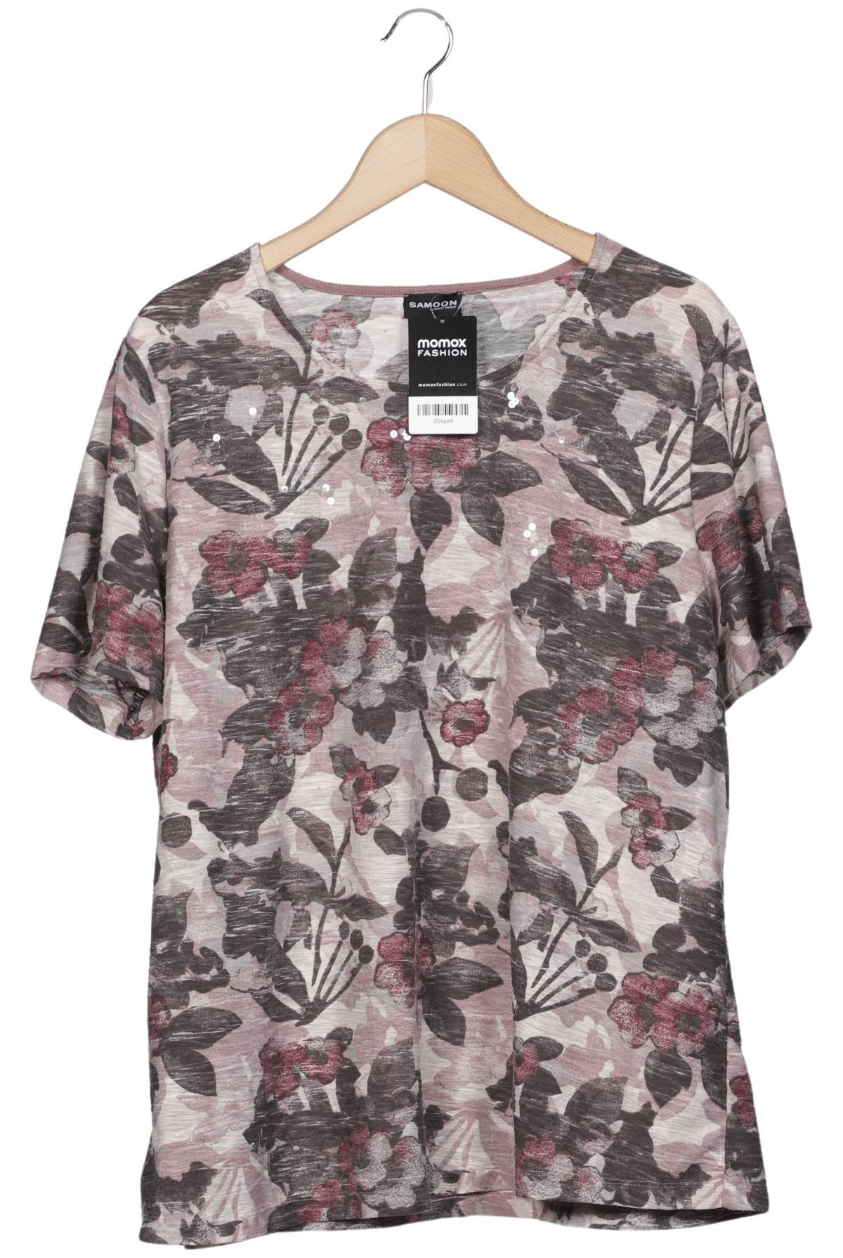 

Samoon by Gerry Weber Damen T-Shirt, mehrfarbig, Gr. 50