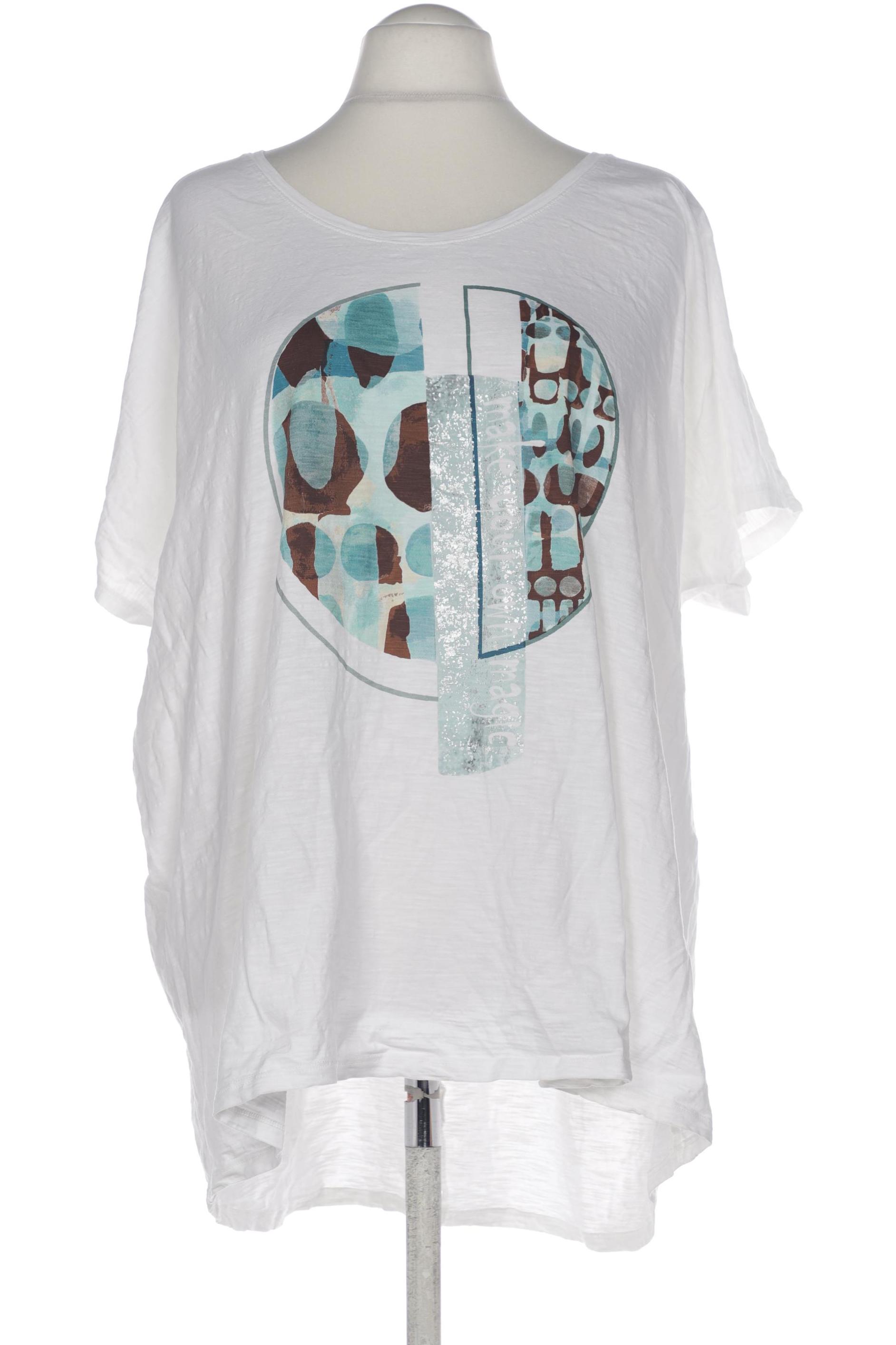 

Samoon by Gerry Weber Damen T-Shirt, weiß, Gr. 52