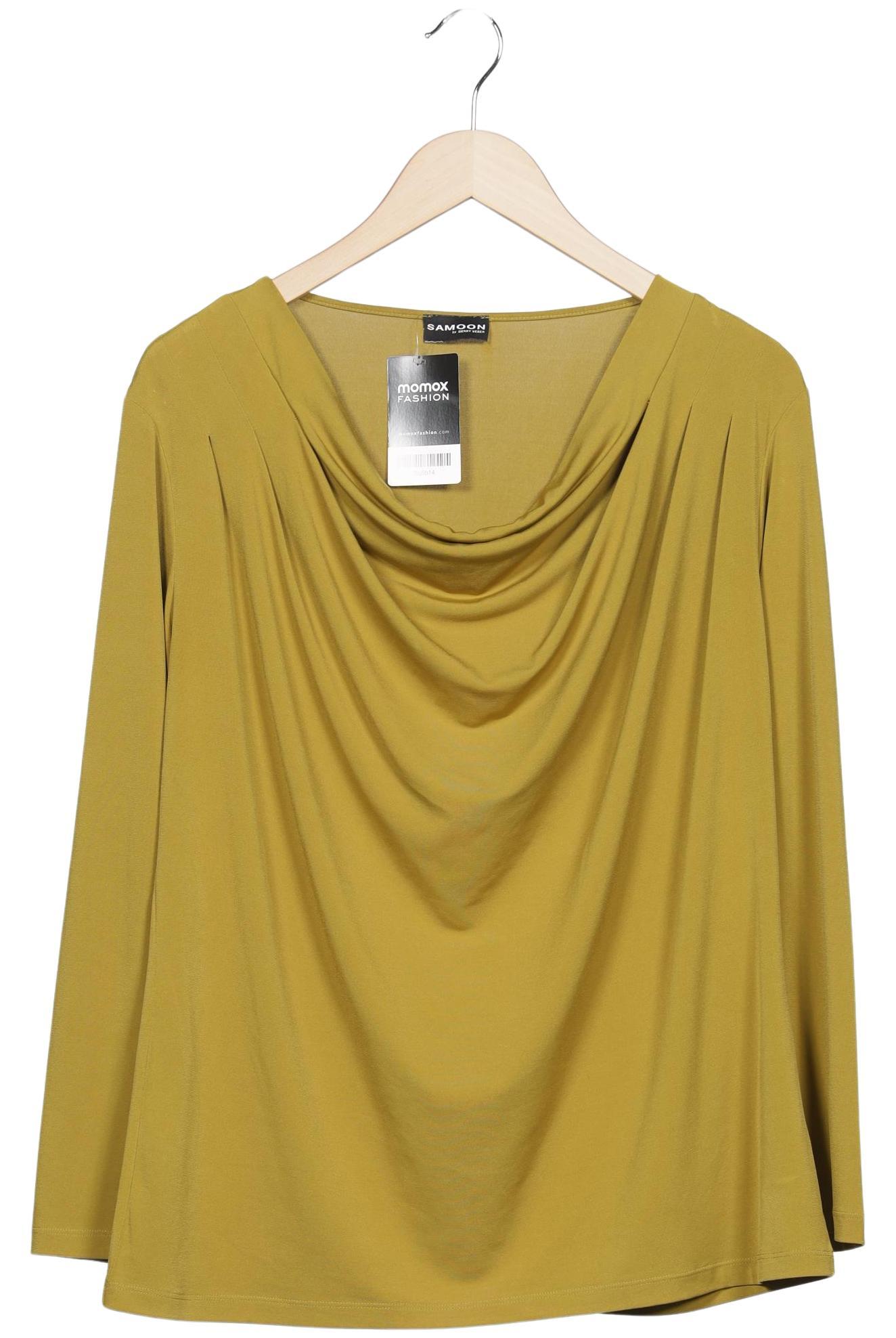 

Samoon by Gerry Weber Damen Langarmshirt, grün, Gr. 46