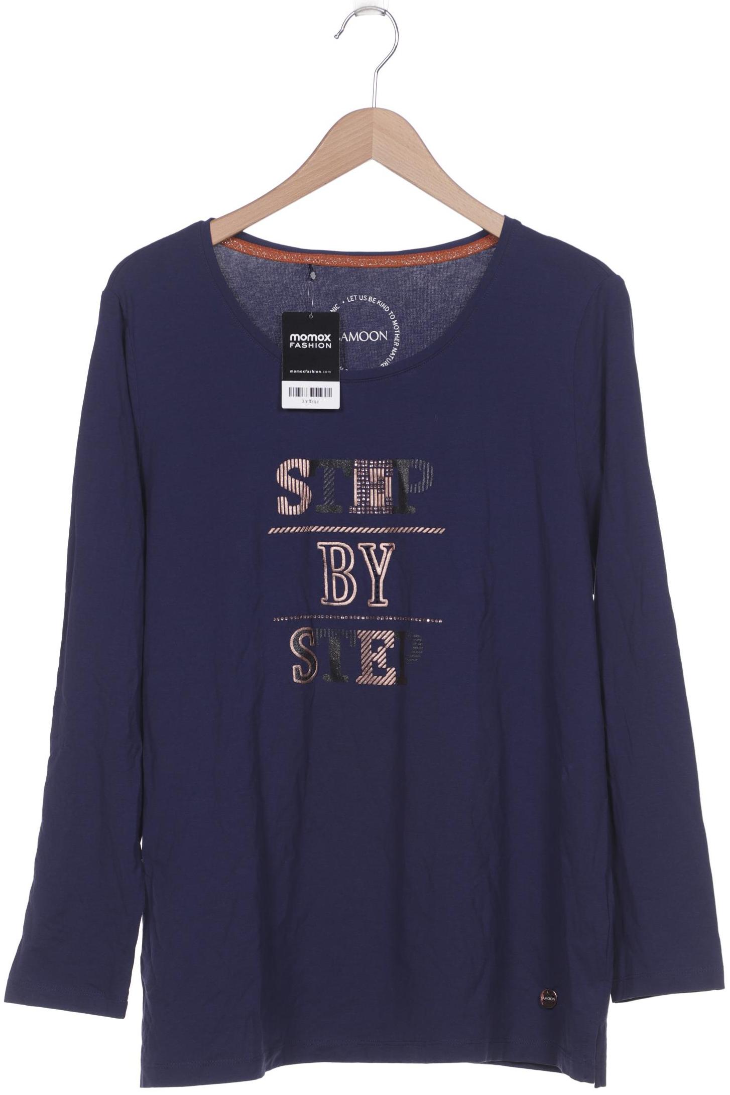 

Samoon by Gerry Weber Damen Langarmshirt, marineblau, Gr. 48