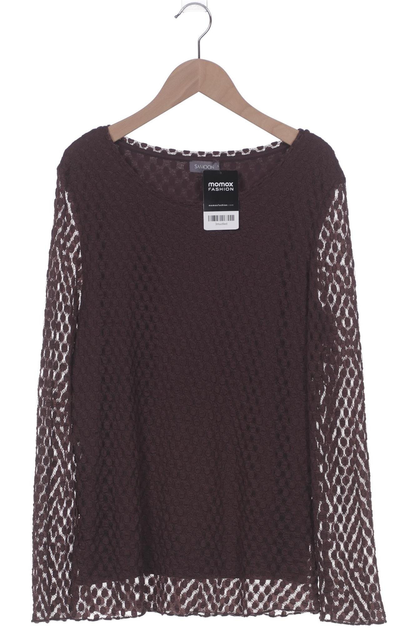 

Samoon by Gerry Weber Damen Langarmshirt, bordeaux, Gr. 44
