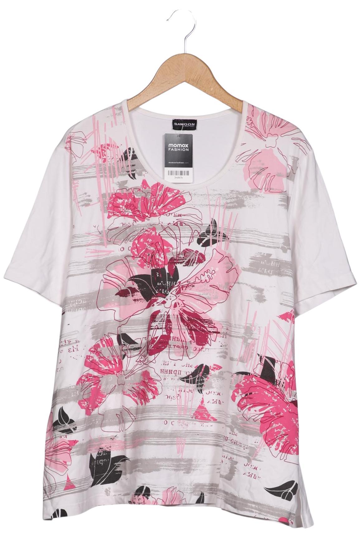 

Samoon by Gerry Weber Damen T-Shirt, mehrfarbig, Gr. 52