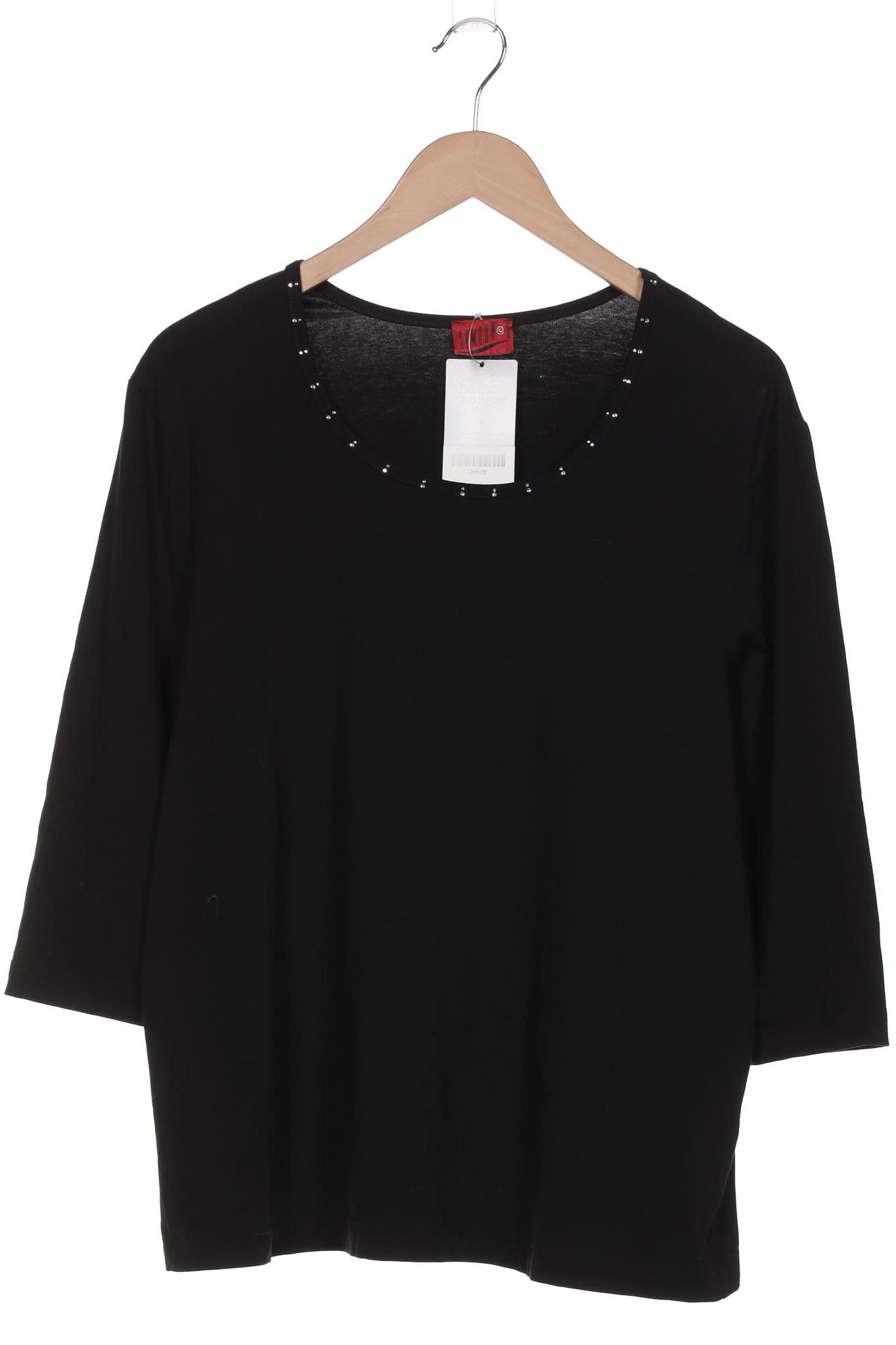 

Samoon by Gerry Weber Damen Langarmshirt, schwarz, Gr. 42