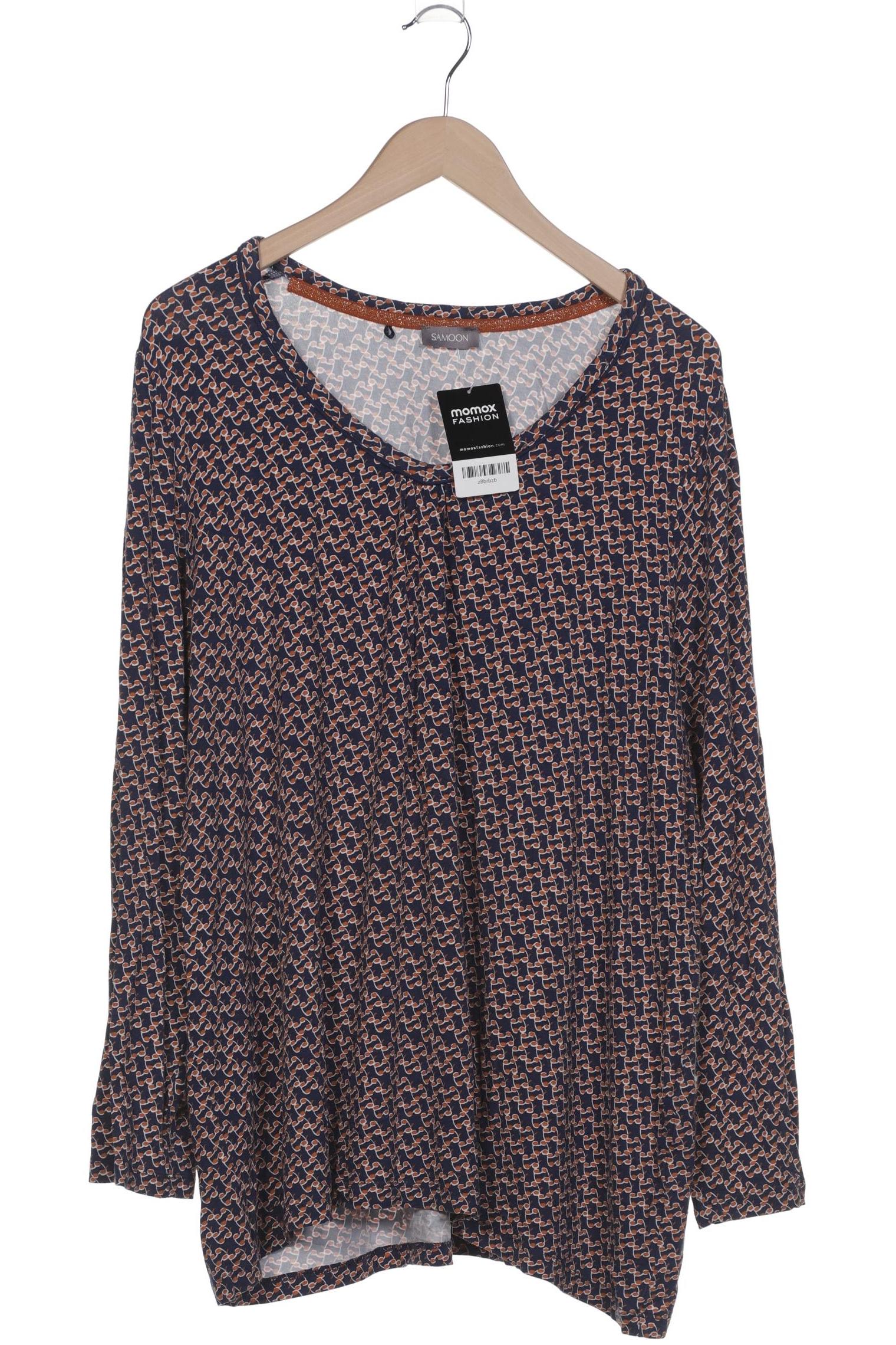 

Samoon by Gerry Weber Damen Langarmshirt, marineblau, Gr. 48