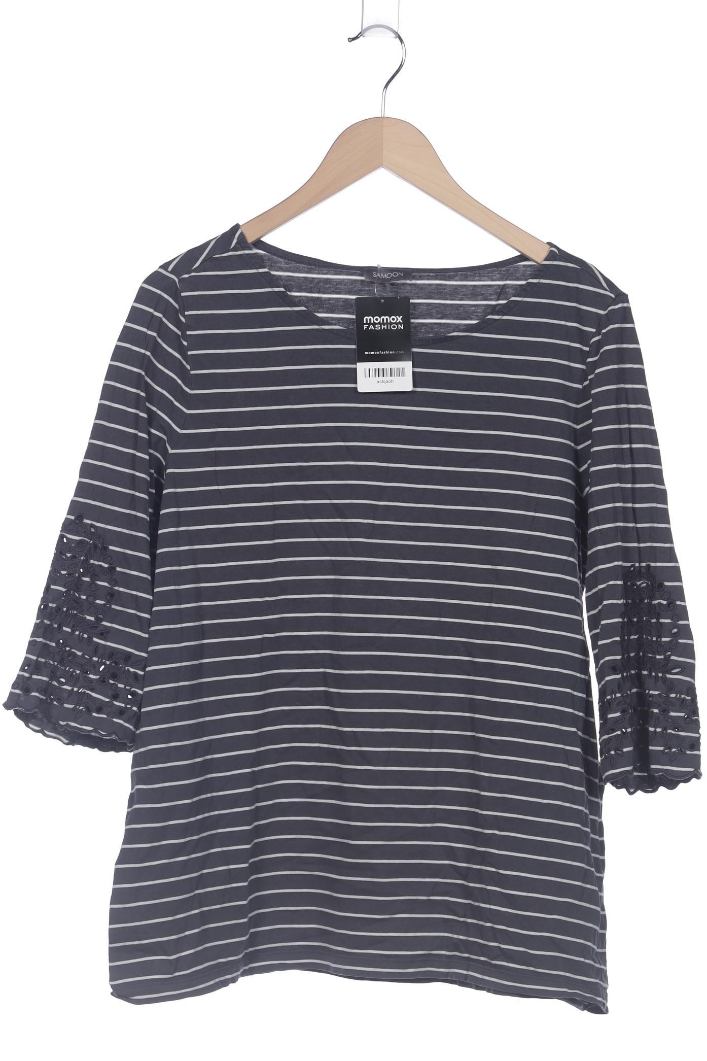 

Samoon by Gerry Weber Damen Langarmshirt, marineblau, Gr. 44