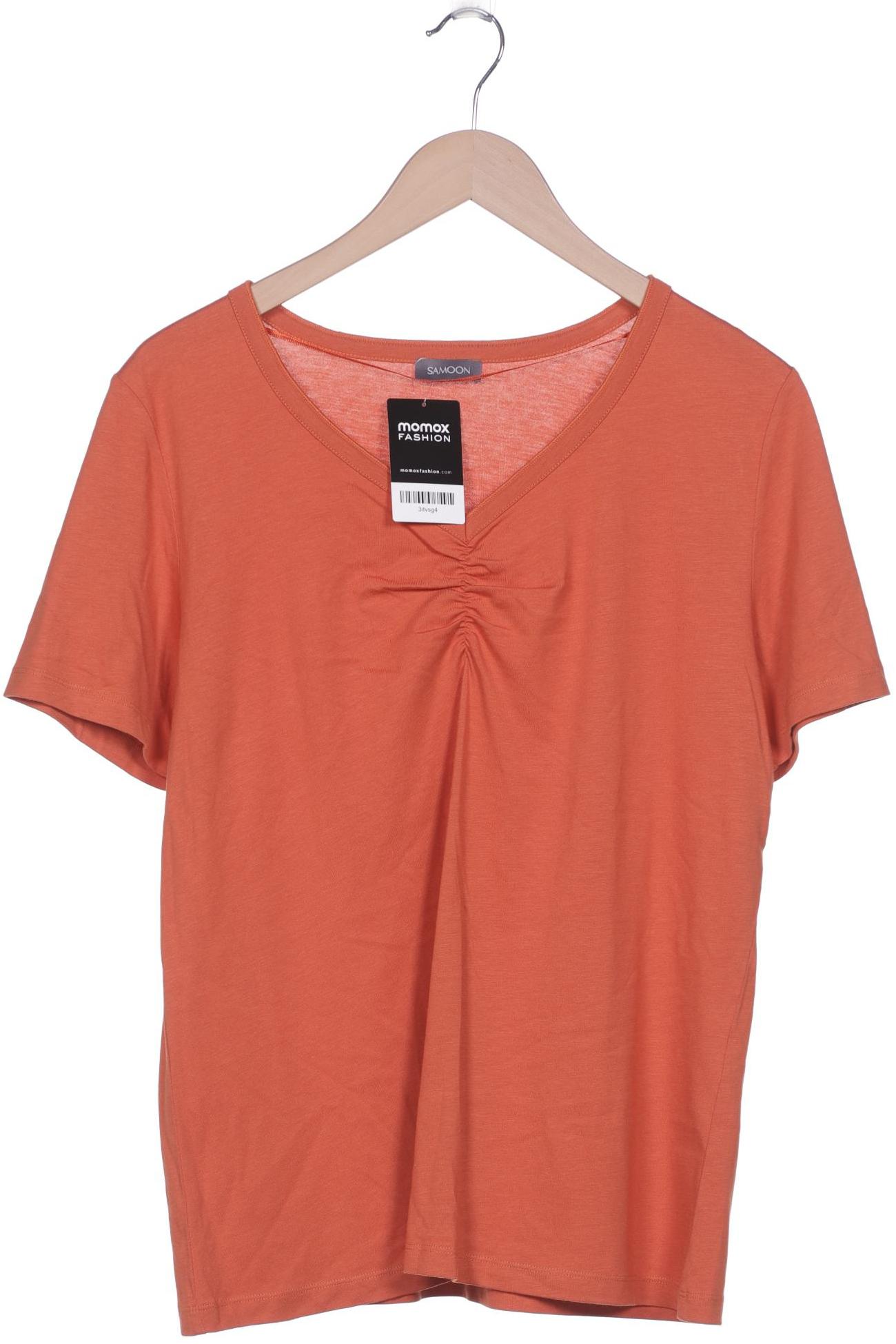 

Samoon by Gerry Weber Damen T-Shirt, orange, Gr. 46