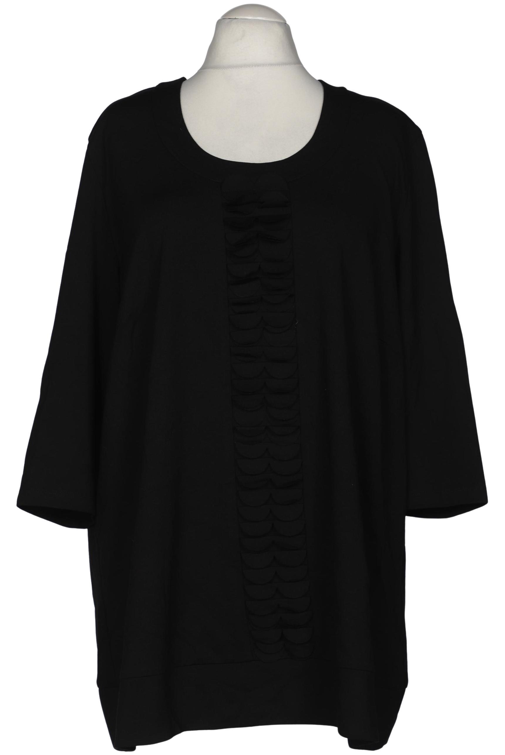 

Samoon by Gerry Weber Damen Langarmshirt, schwarz, Gr. 54