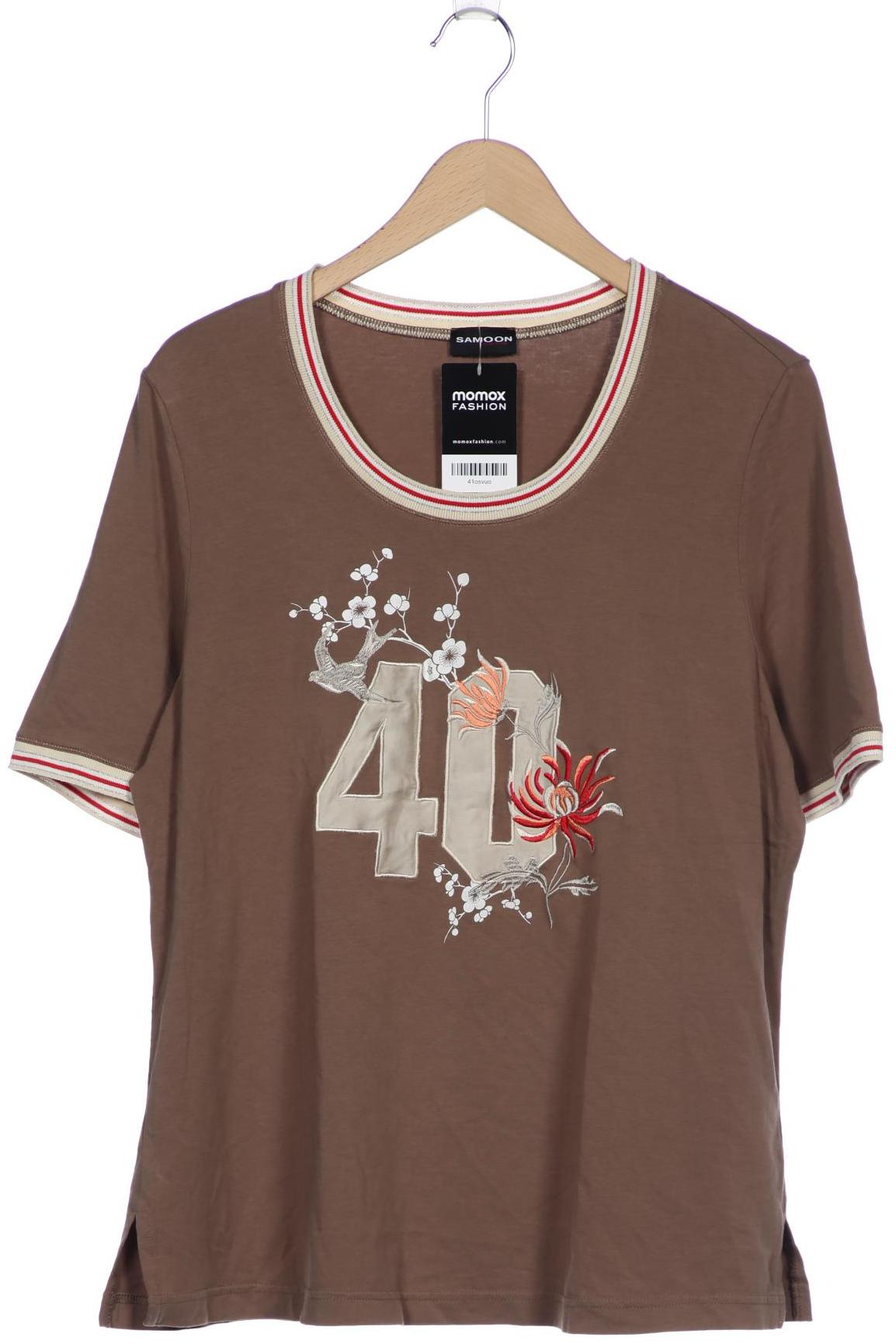 

SAMOON by Gerry Weber Damen T-Shirt, braun