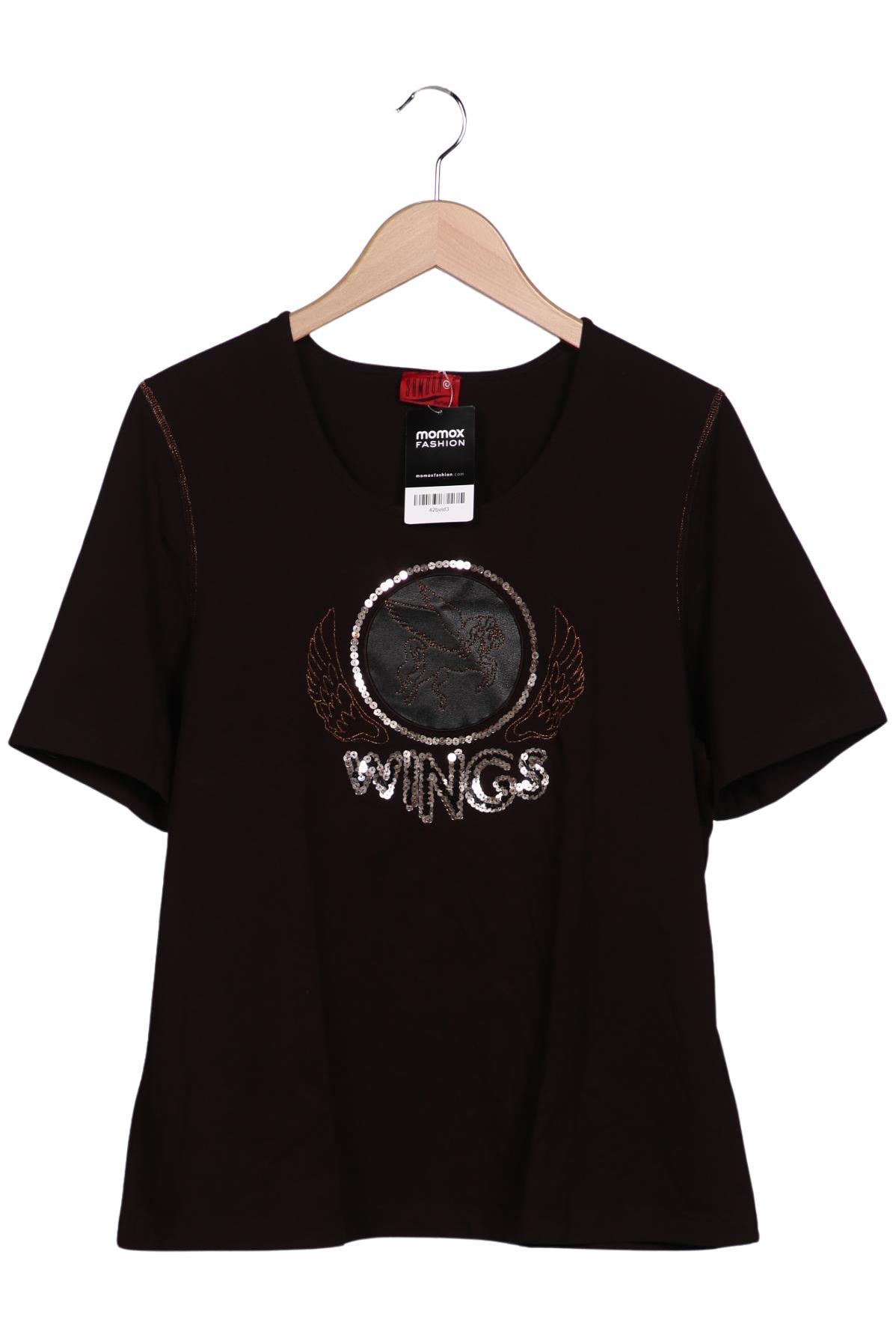 

Samoon by Gerry Weber Damen T-Shirt, schwarz, Gr. 46