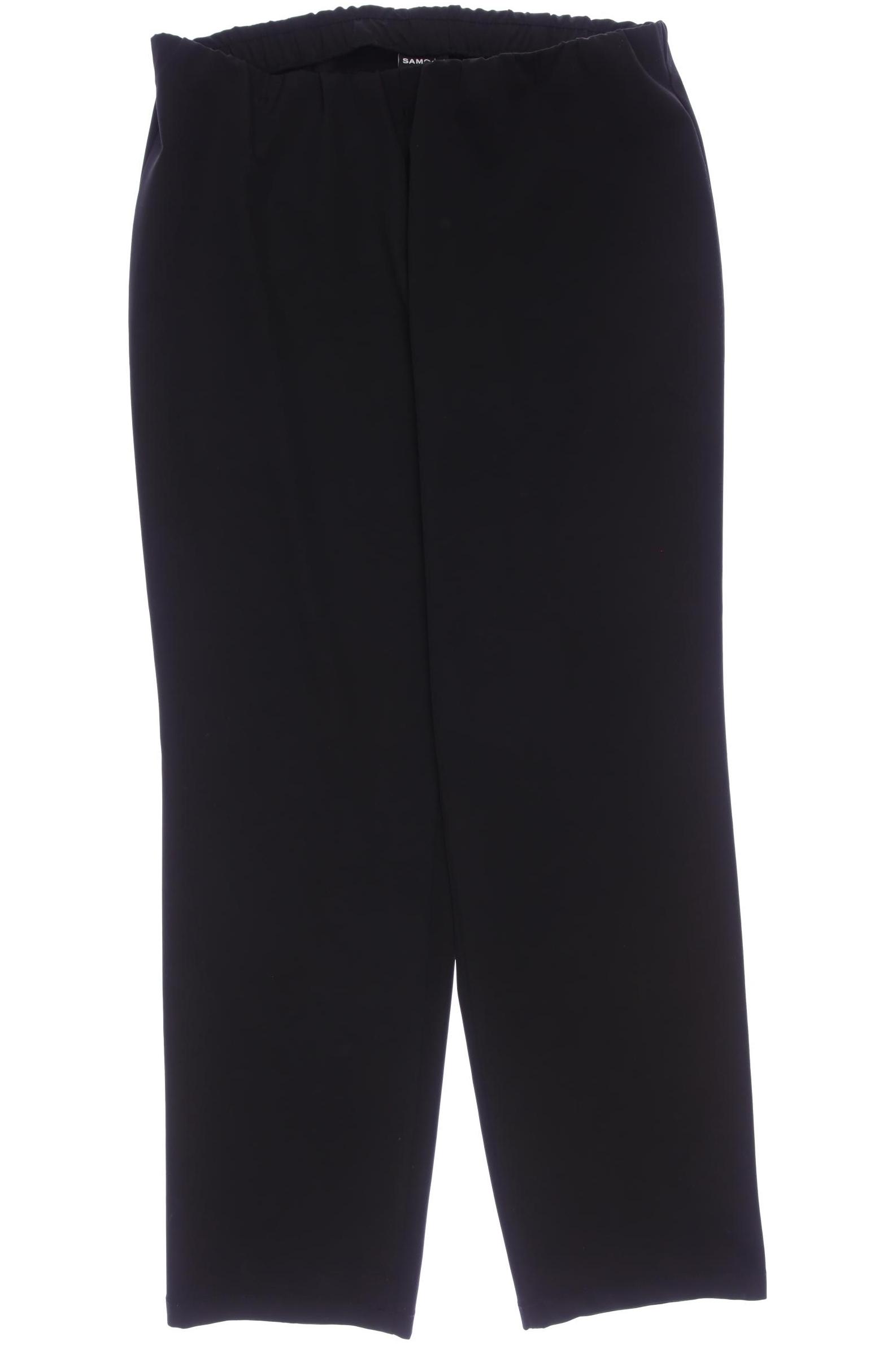 

Samoon by Gerry Weber Damen Stoffhose, schwarz, Gr. 48