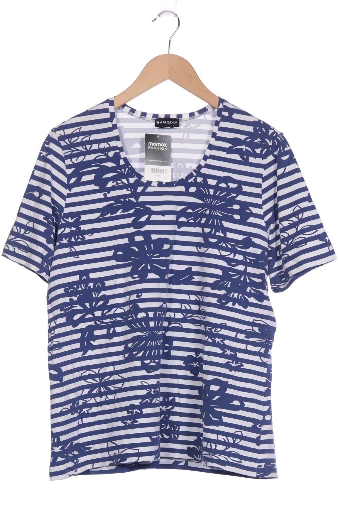 

Samoon by Gerry Weber Damen T-Shirt, marineblau, Gr. 46