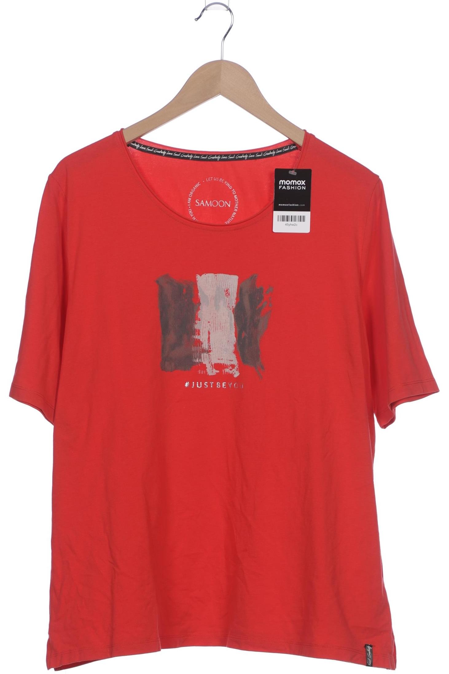 

Samoon by Gerry Weber Damen T-Shirt, rot, Gr. 48