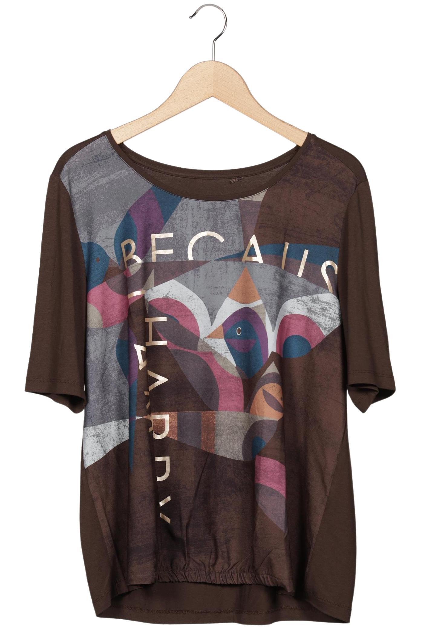 

Samoon by Gerry Weber Damen T-Shirt, braun, Gr. 42