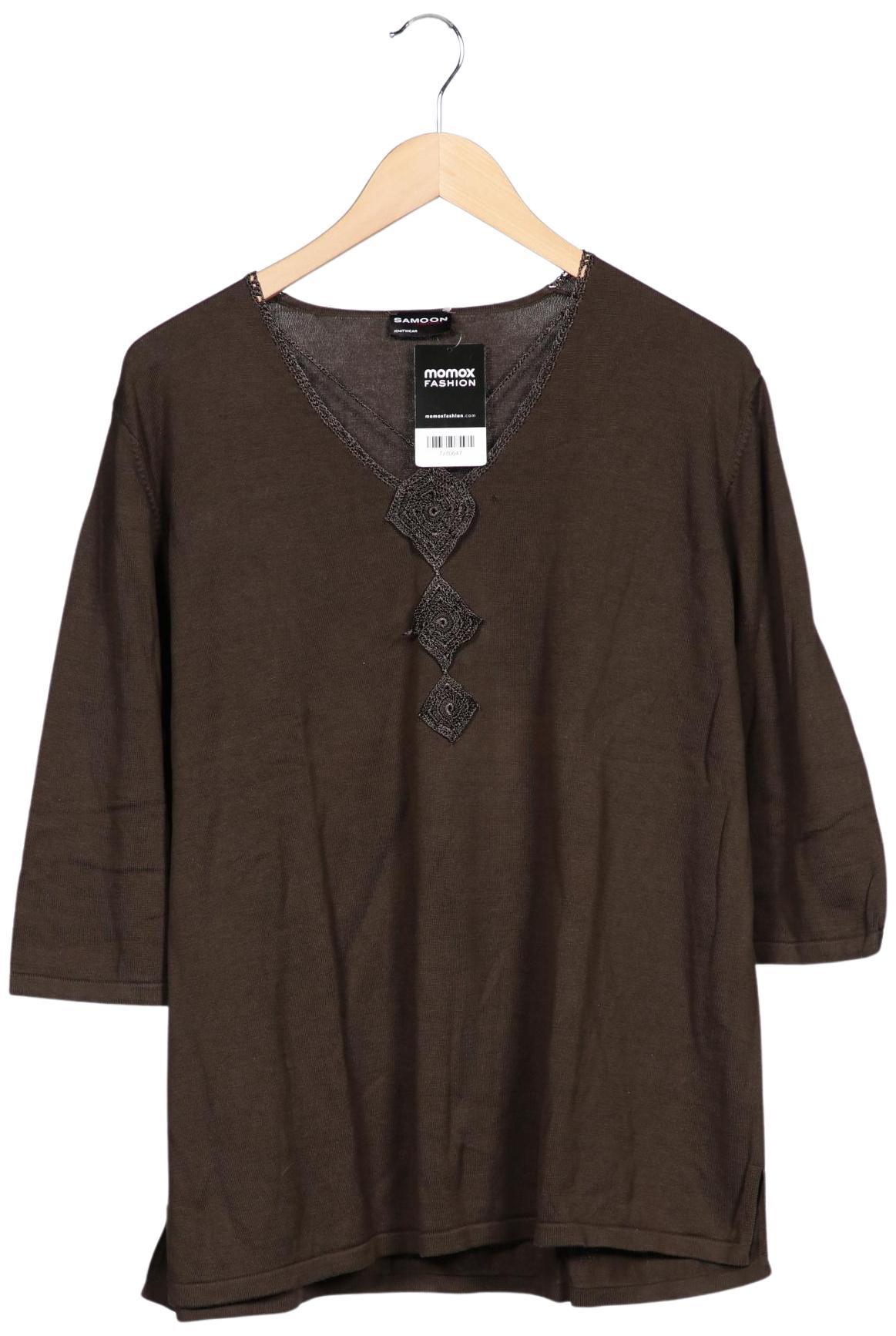 

Samoon by Gerry Weber Damen Pullover, braun, Gr. 52