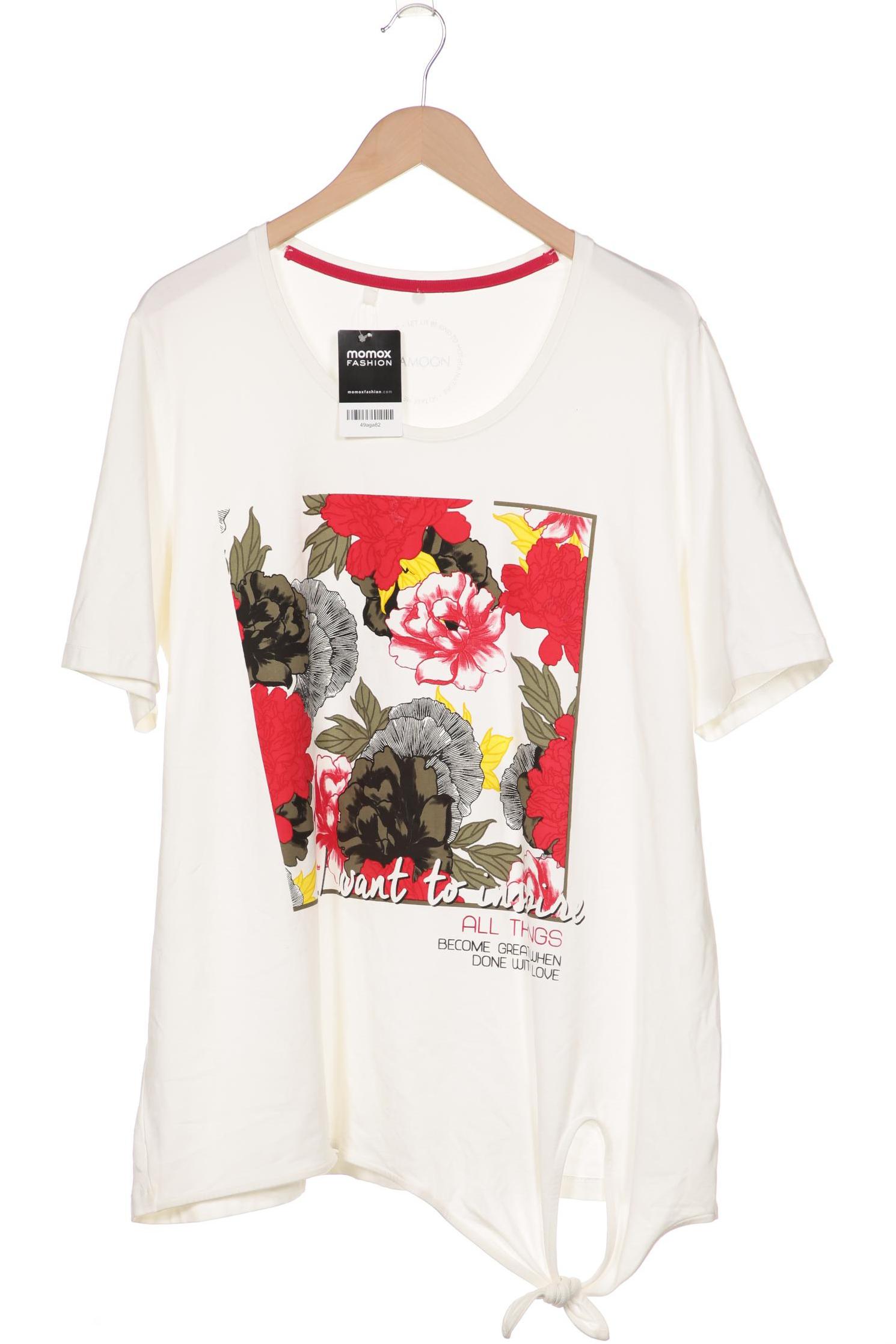 

SAMOON by Gerry Weber Damen T-Shirt, cremeweiß