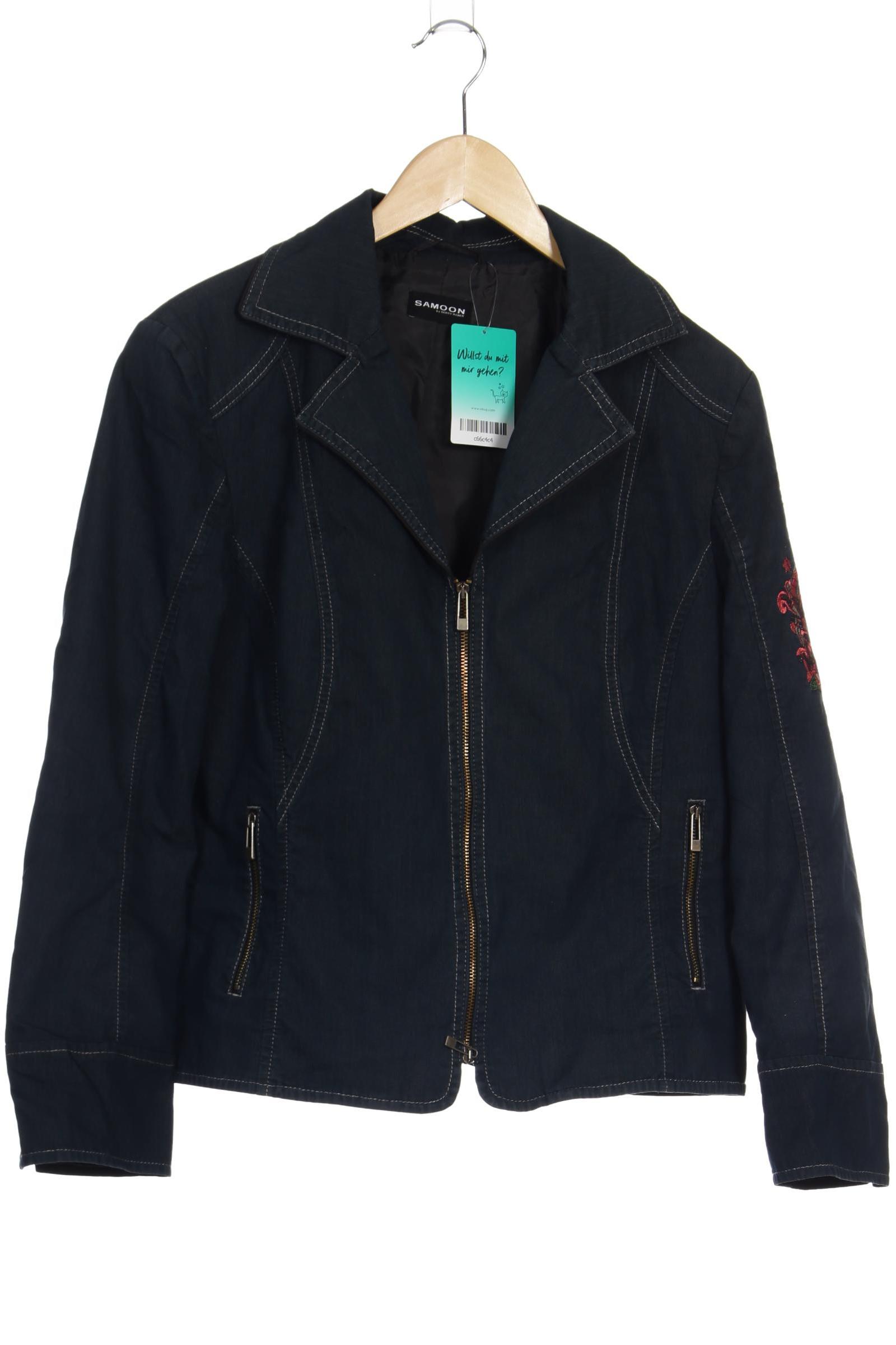 

Samoon by Gerry Weber Damen Jacke, blau, Gr. 42