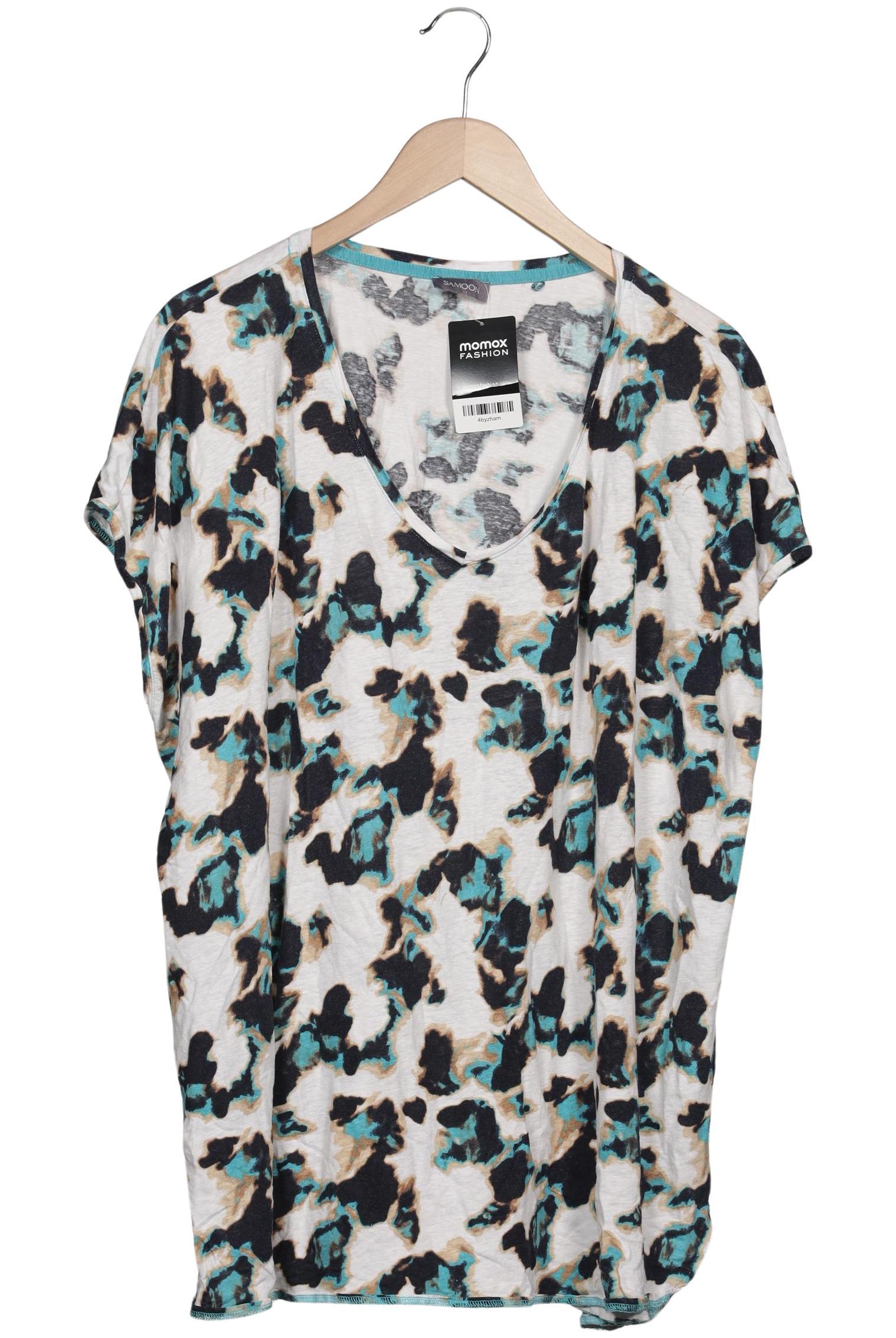 

Samoon by Gerry Weber Damen T-Shirt, mehrfarbig, Gr. 48