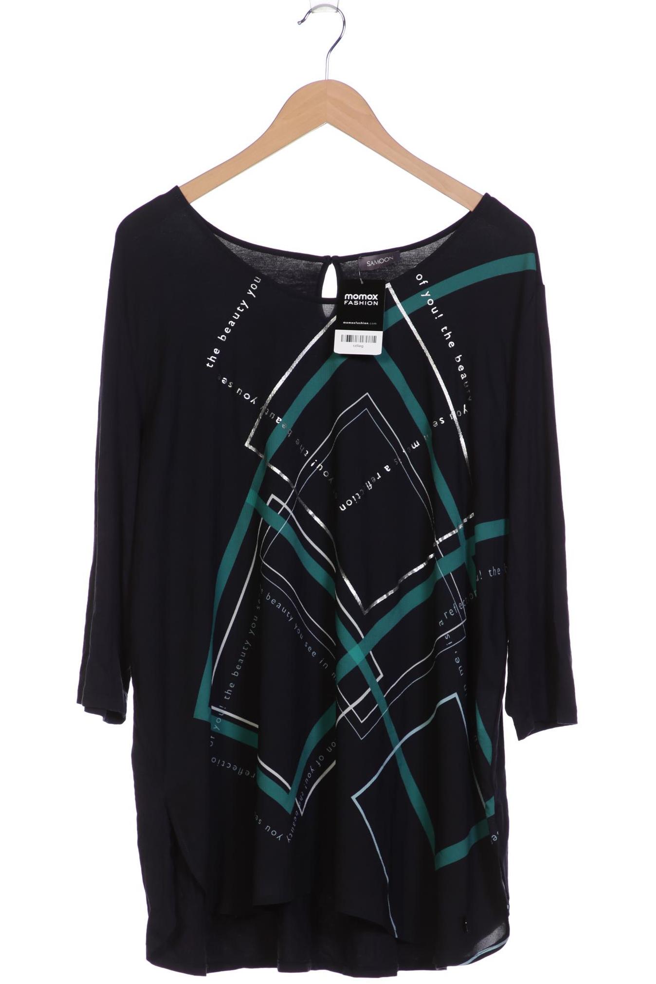 

Samoon by Gerry Weber Damen Langarmshirt, marineblau, Gr. 48