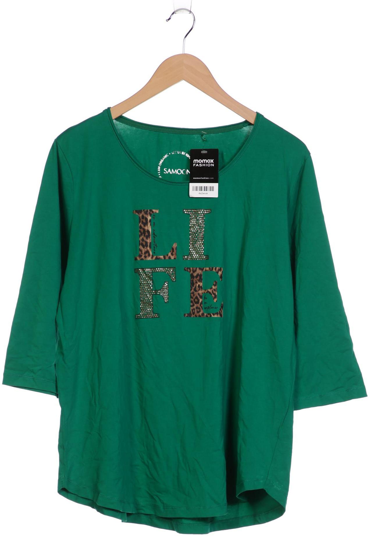 

Samoon by Gerry Weber Damen Langarmshirt, grün, Gr. 44