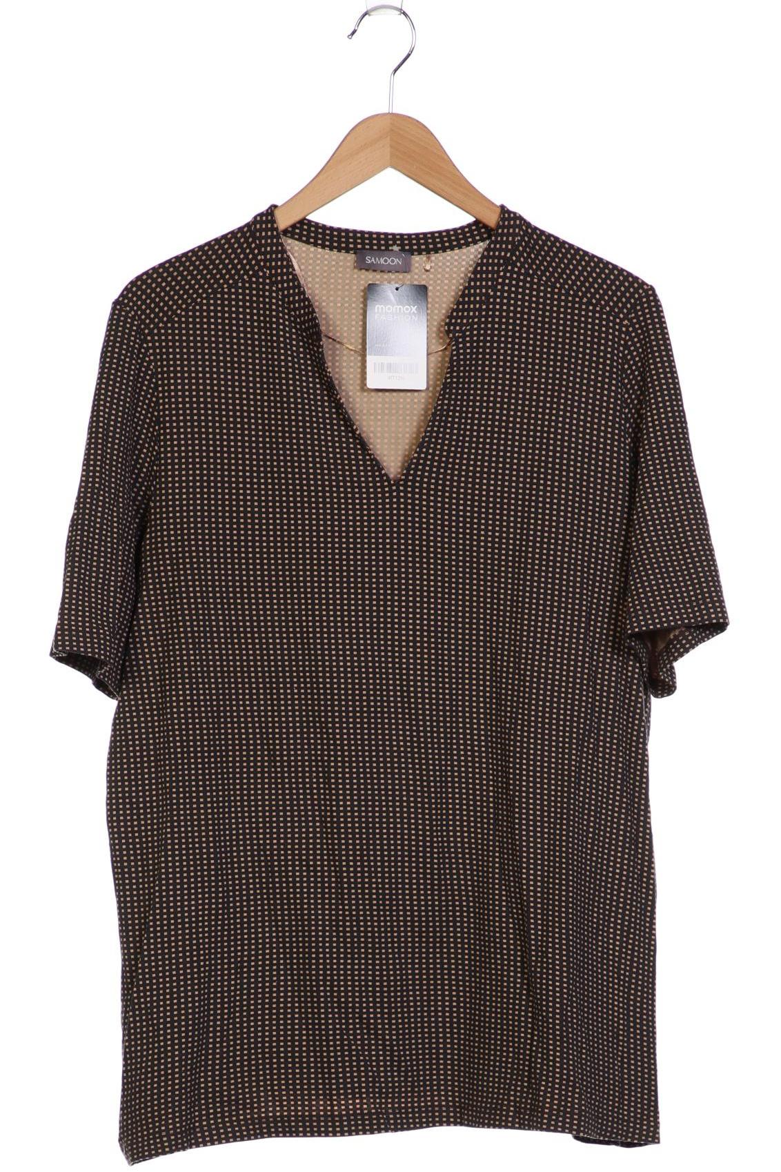 

Samoon by Gerry Weber Damen T-Shirt, braun, Gr. 48