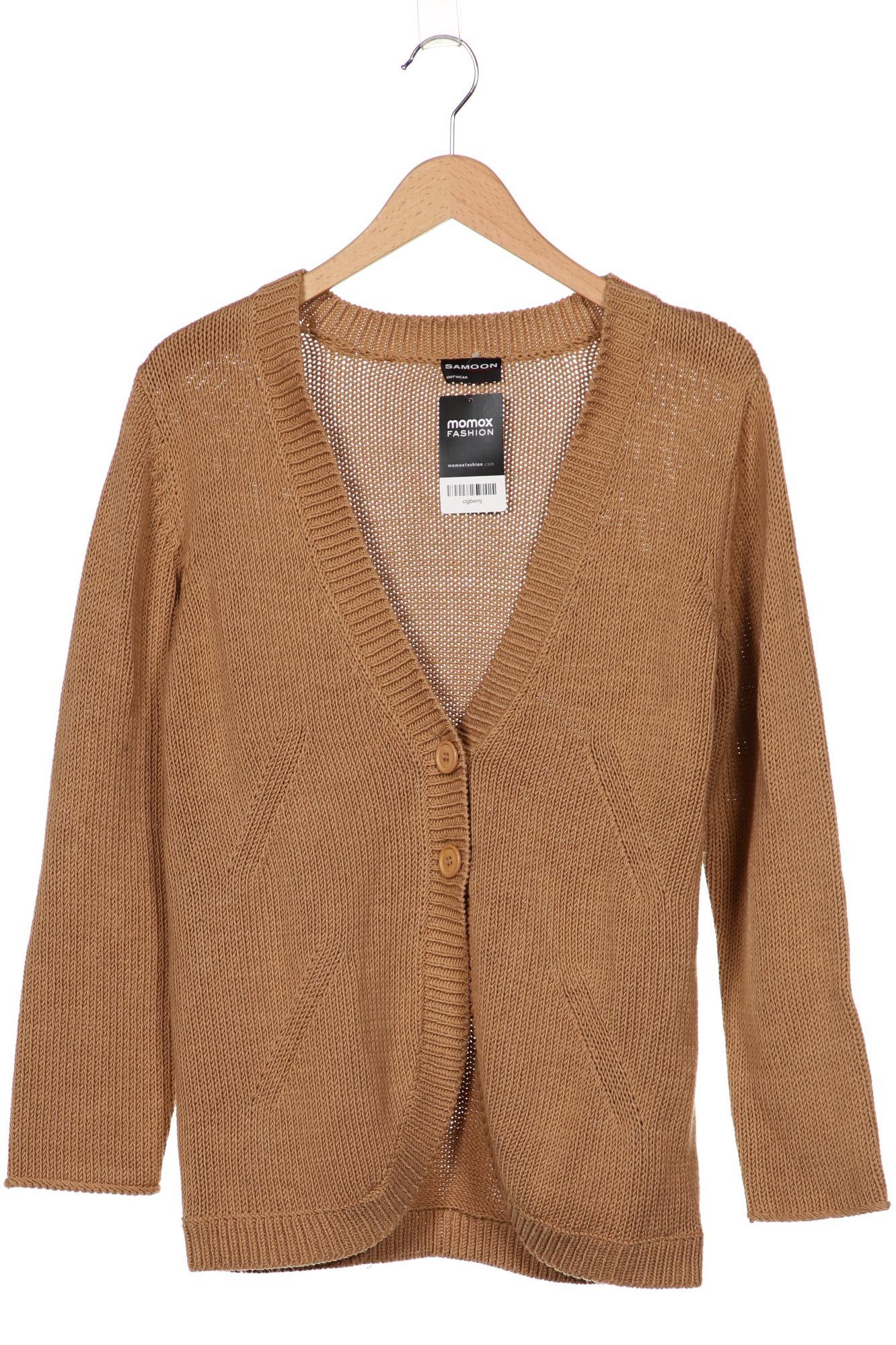 

Samoon by Gerry Weber Damen Strickjacke, beige, Gr. 44