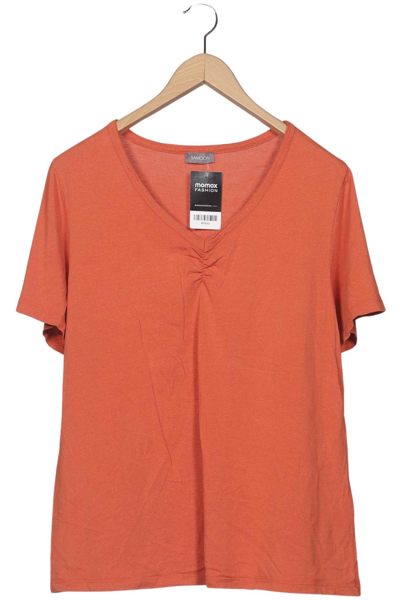 

Samoon by Gerry Weber Damen T-Shirt, orange, Gr. 48