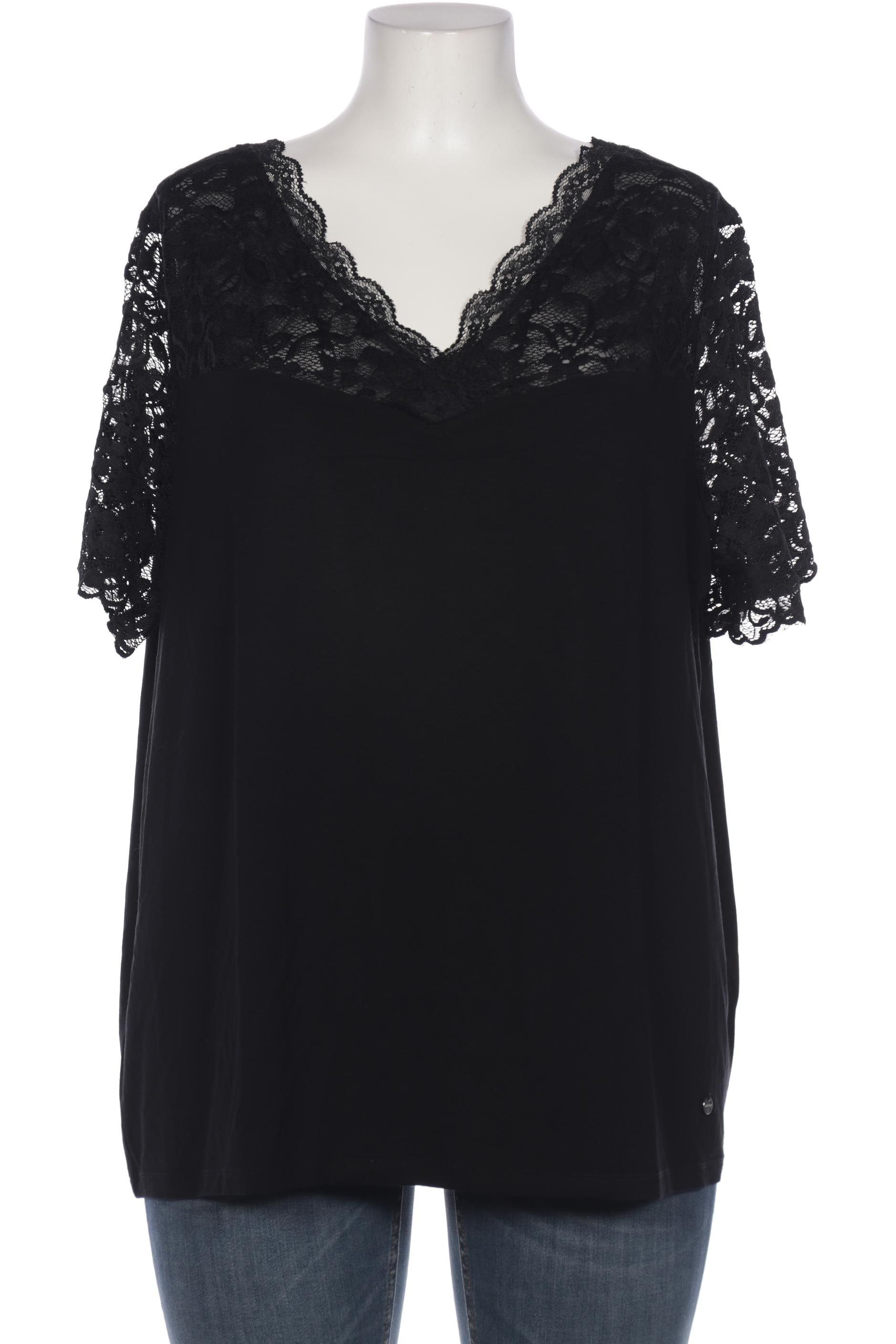 

Samoon by Gerry Weber Damen T-Shirt, schwarz, Gr. 48