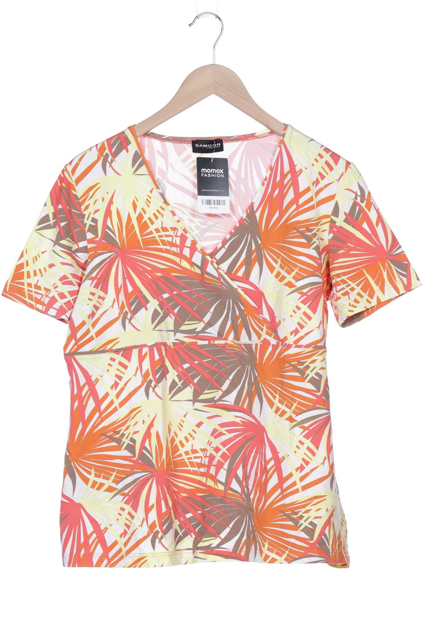 

Samoon by Gerry Weber Damen T-Shirt, mehrfarbig, Gr. 44