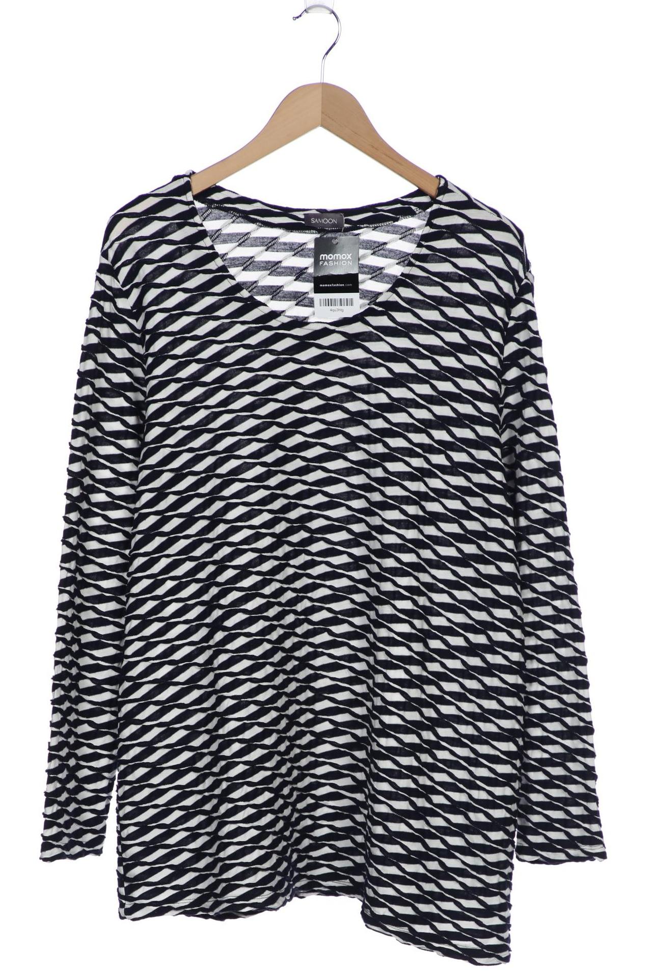 

SAMOON by Gerry Weber Damen Langarmshirt, marineblau