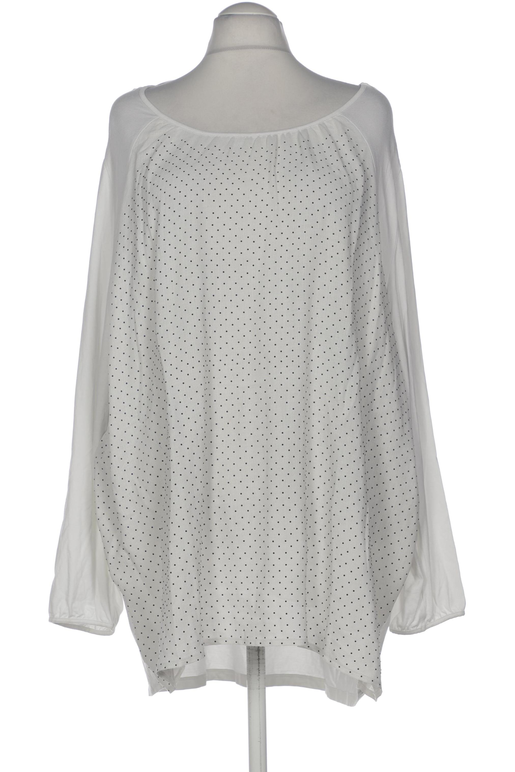 

Samoon by Gerry Weber Damen Langarmshirt, weiß, Gr. 54