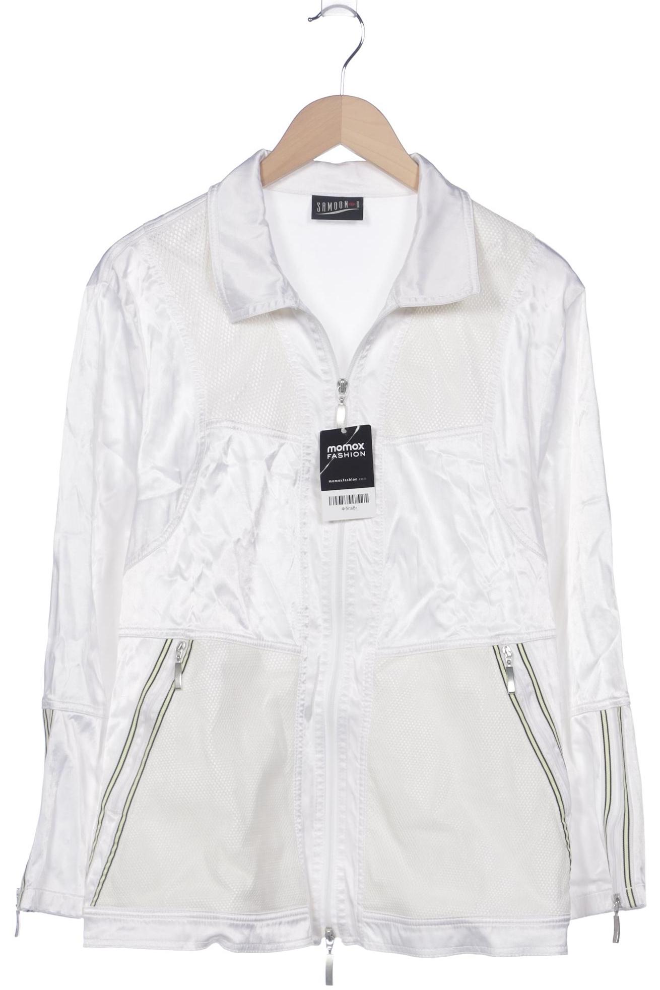

Samoon by Gerry Weber Damen Jacke, weiß, Gr. 44